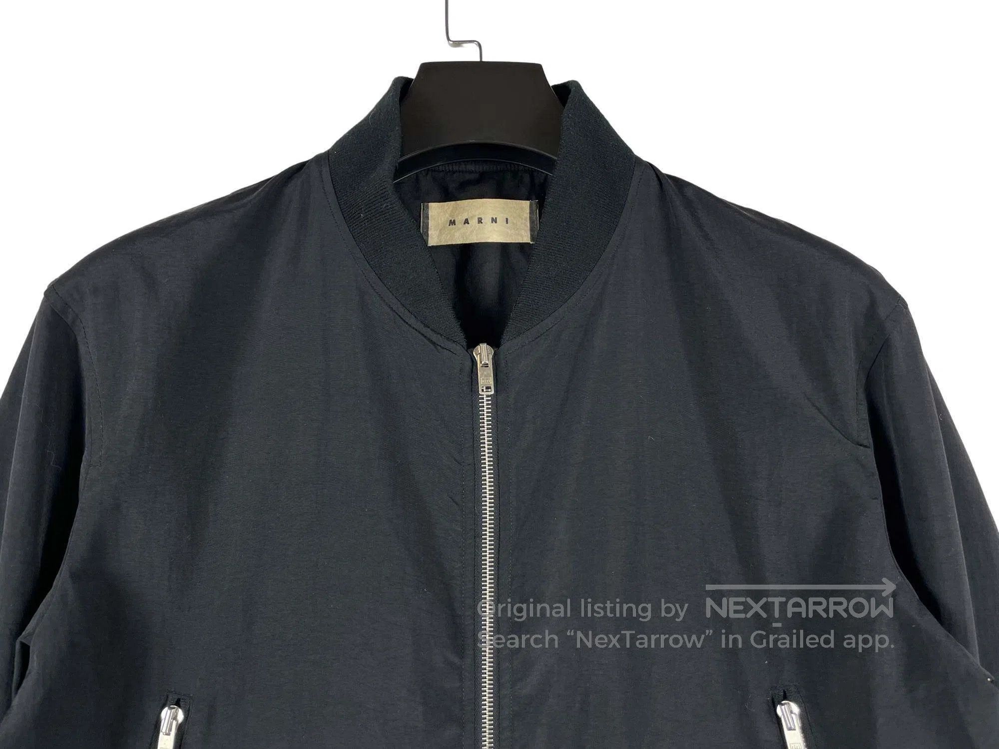 Marni MARNI Four-pocket zip-up bomber jacket Size US S / EU 44-46 / 1 - 3 Thumbnail
