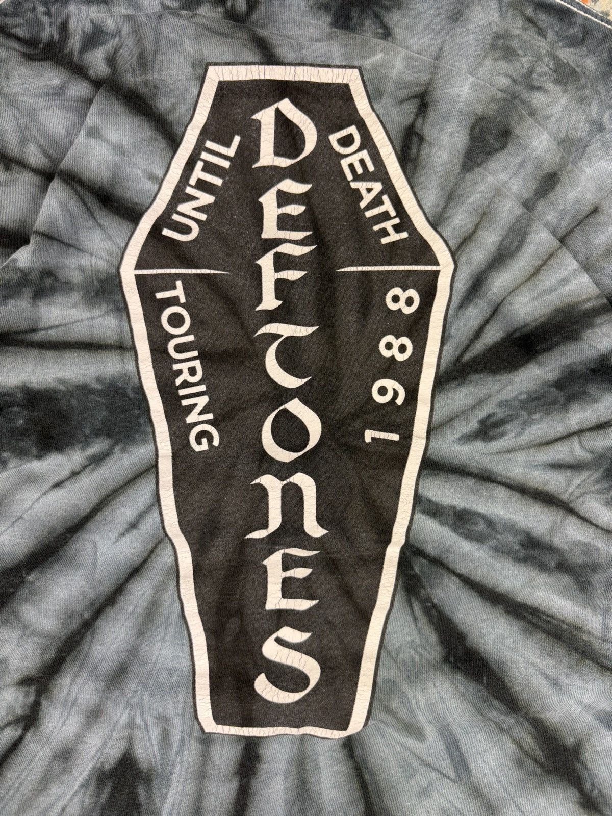 Band Tees × Vintage Vintage 00s Deftones until death tour tie dye graphic tee Size US S / EU 44-46 / 1 - 7 Thumbnail