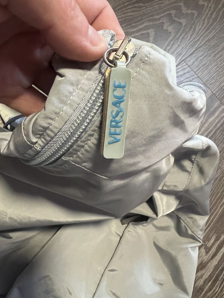 Versace Jeans Couture Versace Jeans Couture Vintage Nylon Metal Jacket Size US L / EU 52-54 / 3 - 3 Thumbnail