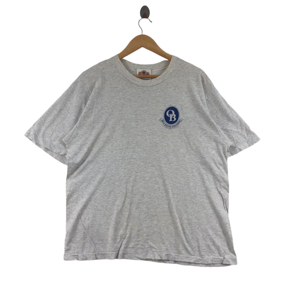 Vintage Vintage 90s The Champion Of Polo Meiji Nakano OB Tee Shirt Size US XL / EU 56 / 4 - 1 Thumbnail