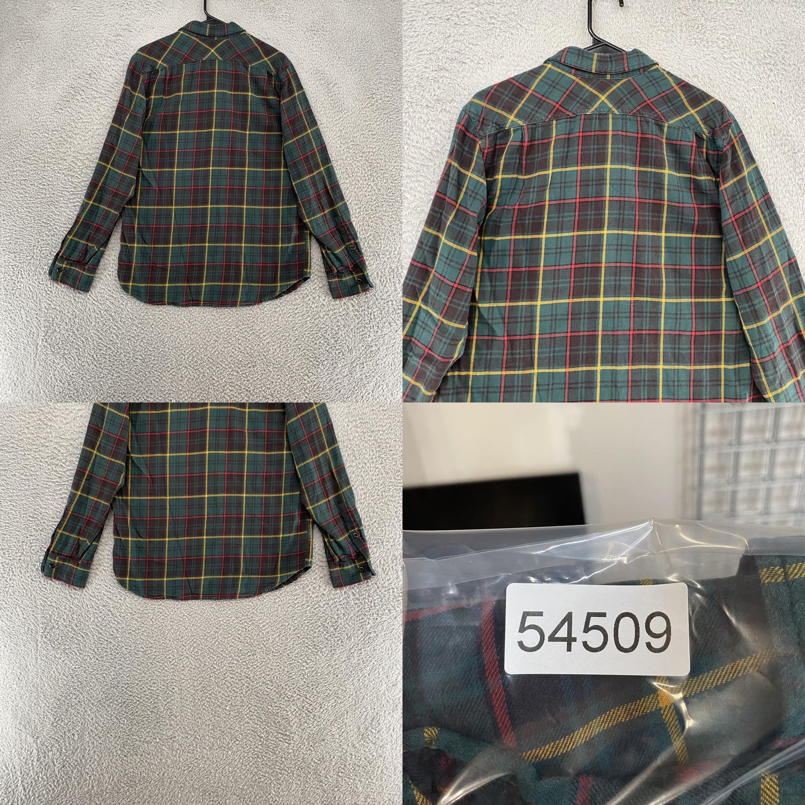 Filson Filson Scout Shirt Mens Small Plaid Green Cotton Button Up Workwear Outdoors Size US S / EU 44-46 / 1 - 8 Thumbnail