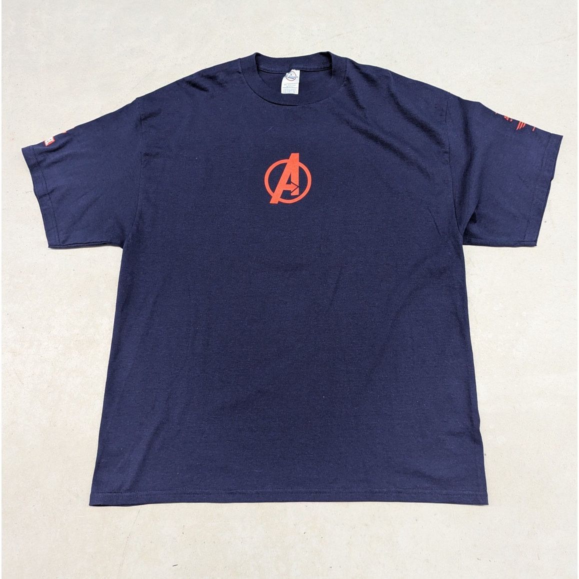 Delta × Marvel Comics 2000s Marvel VS System TCG Avengers Ironman promo t-shirt Size US XL / EU 56 / 4 - 3 Thumbnail