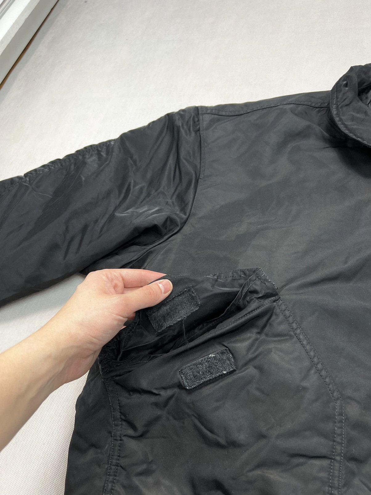 Vintage Bomber Jacket MA 1 Security vintage 90’s fly’ers boxy fit Size US XXL / EU 58 / 5 - 5 Thumbnail