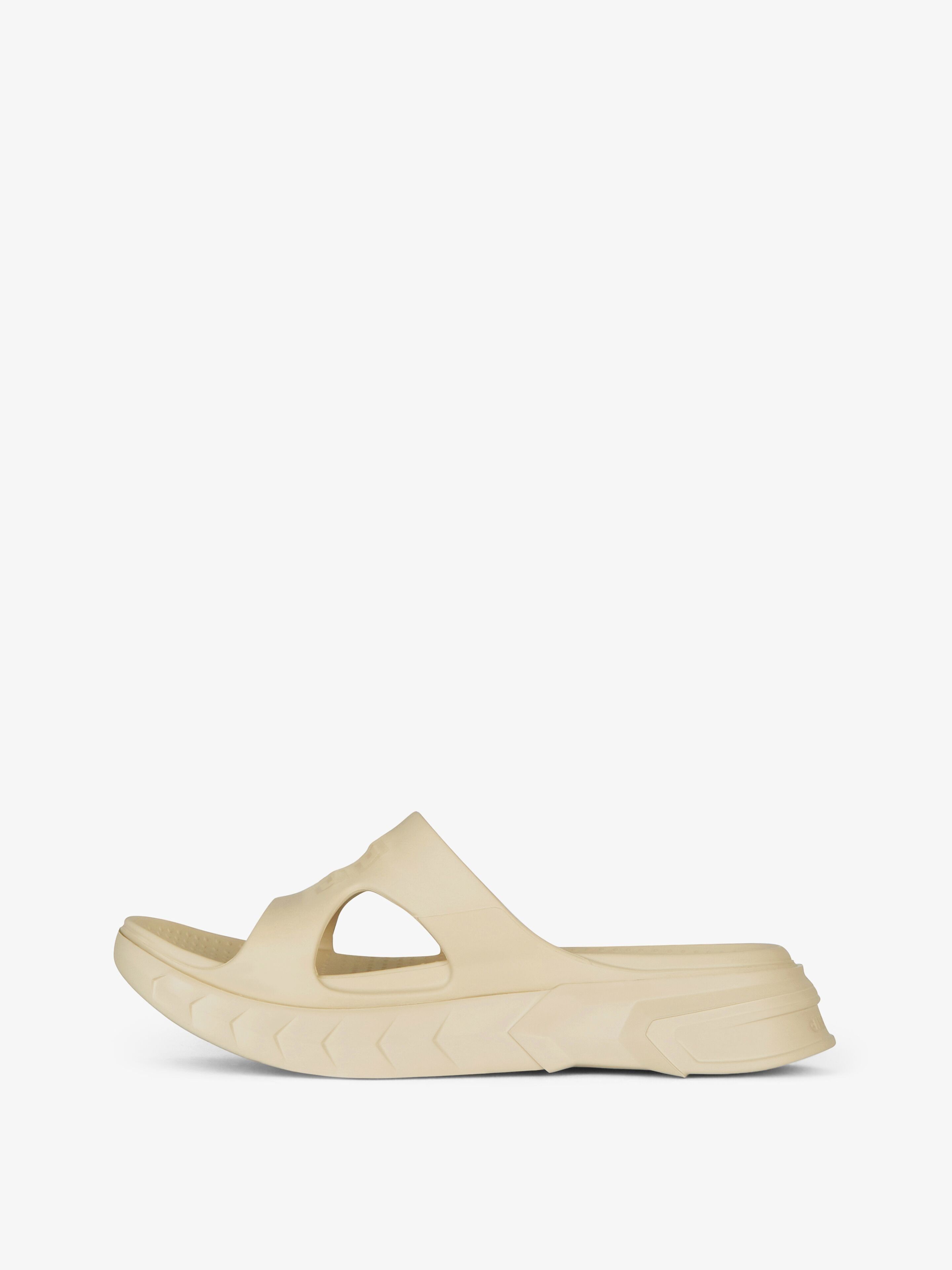 Givenchy o1srvl11e0525 Marshmallow Flat Sandals In Rubber in Beige Size US 10 / EU 43 - 3 Thumbnail