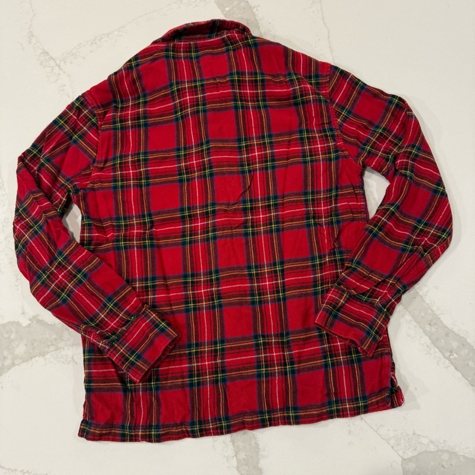 Abercrombie & Fitch Abercrombie & Fitch Soft Flannel Pajama Shirt Womens Small Size S / US 4 / IT 40 - 6 Thumbnail