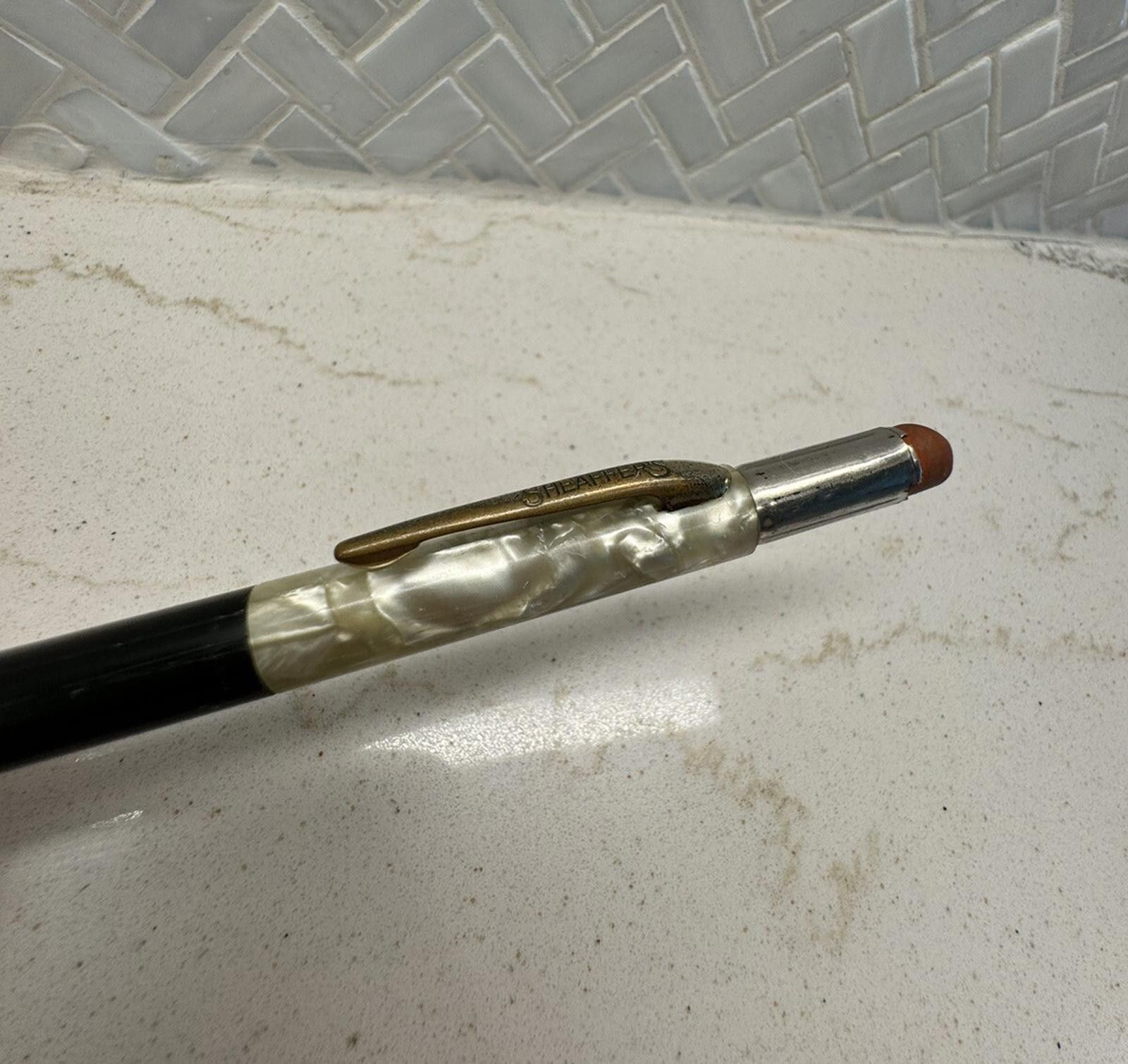 Schaeffers Garment Hotel Vintage Mechanical Pencil Sheaffer's Black Gold and Silver Size ONE SIZE - 4 Thumbnail