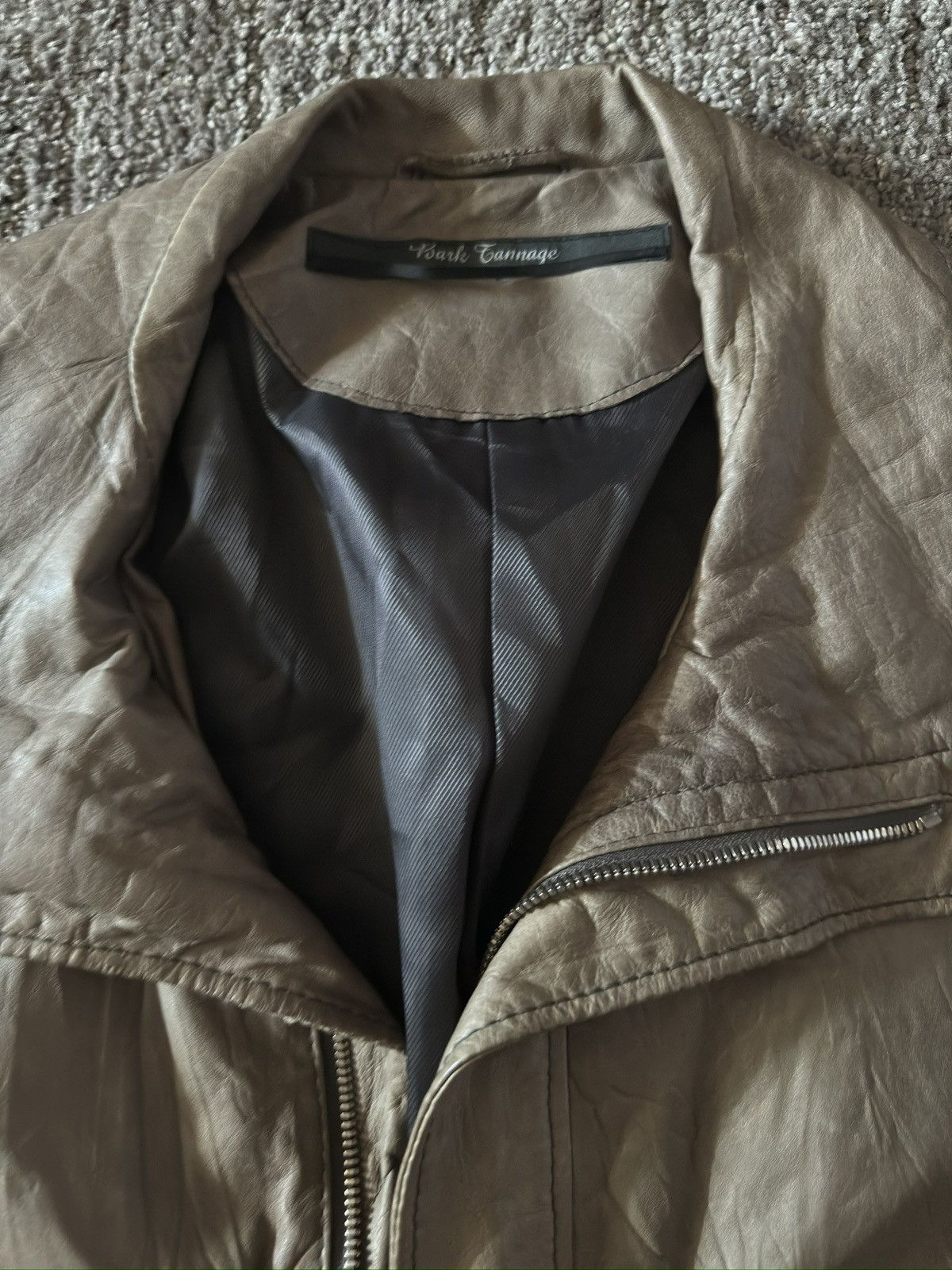 Japanese Brand Lamb Cottage Leather Jacket Size US M / EU 48-50 / 2 - 3 Thumbnail