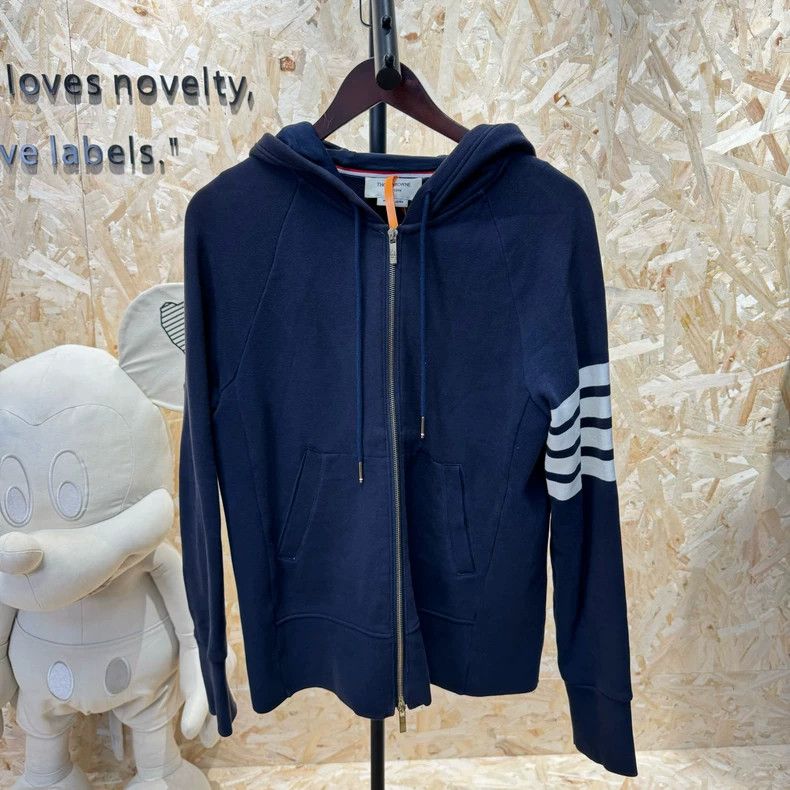 Thom Browne Thom Browne size1 Blue jacket Size US S / EU 44-46 / 1 - 1 Thumbnail