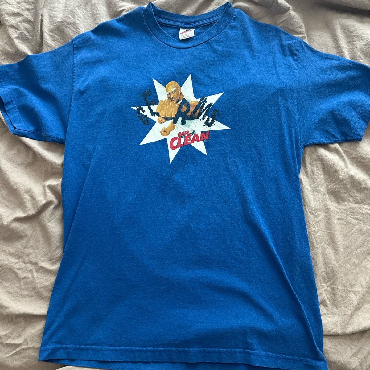 Vintage 2000s Mr. Clean Promo tee Size US XL / EU 56 / 4 - 1 Thumbnail