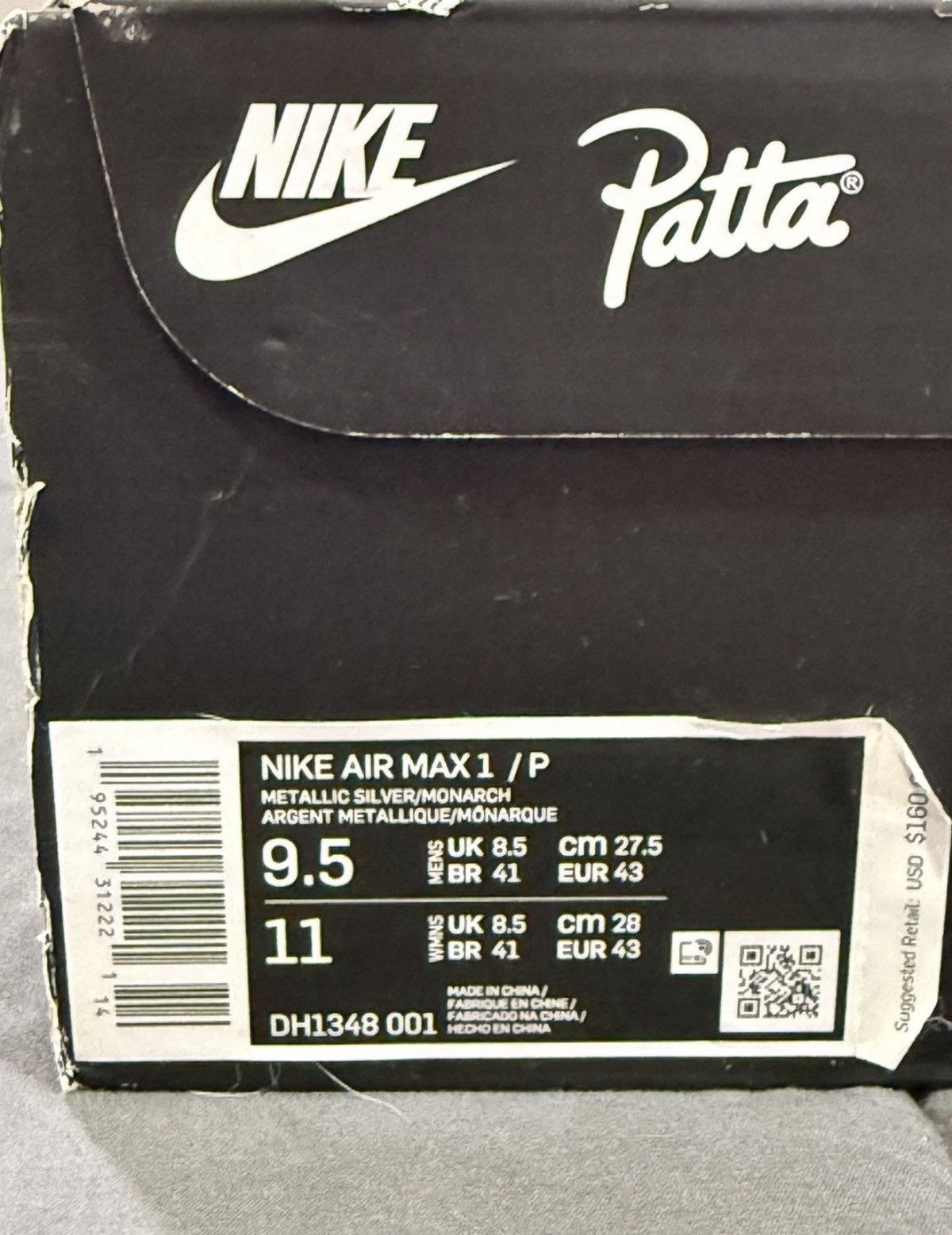 Nike Nike Air Max - Patta Waves Monarch Size US 9.5 / EU 42-43 - 8 Thumbnail