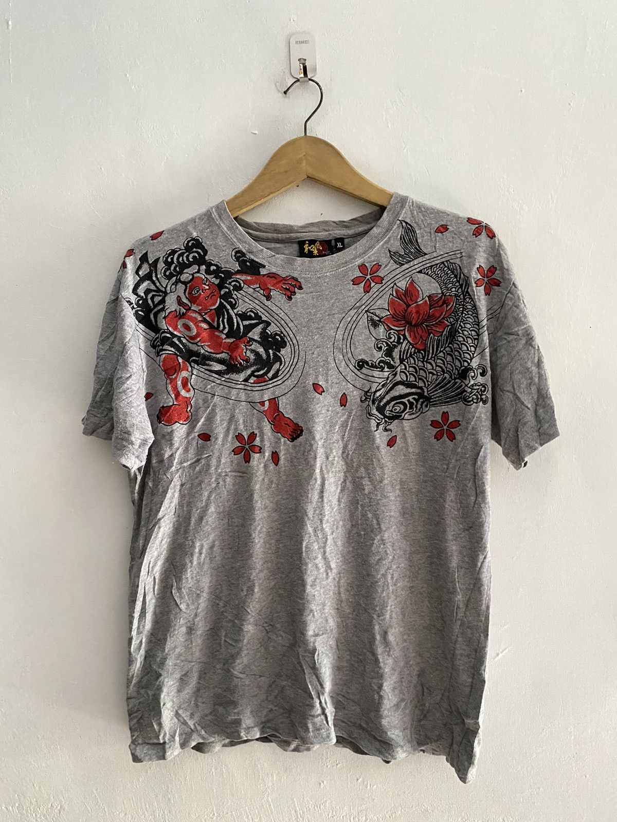Bullet Noise × If Six Was Nine × Japanese Brand Japanese bullet noise sukajan tshirt Size US XL / EU 56 / 4 - 1 Thumbnail