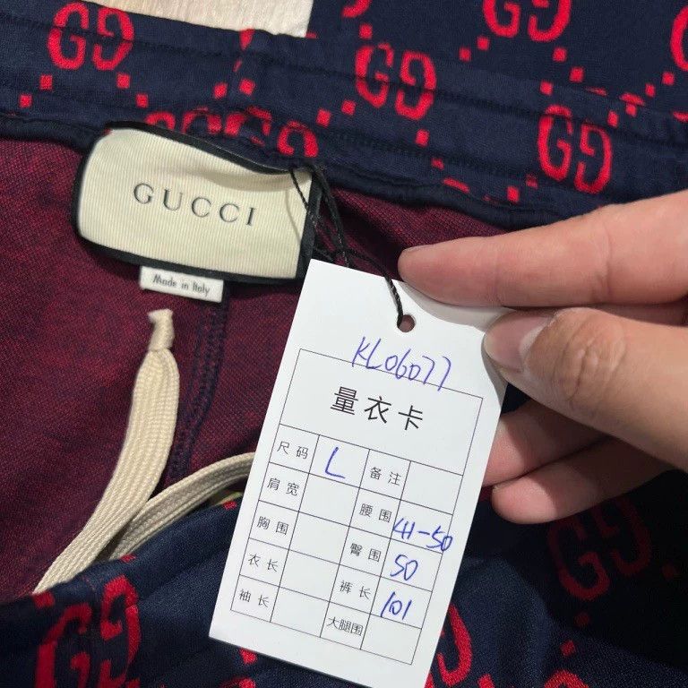 Gucci Gucci Size L Full-print old-fashioned casual trousers 2504 Size US 36 / EU 52 - 7 Thumbnail