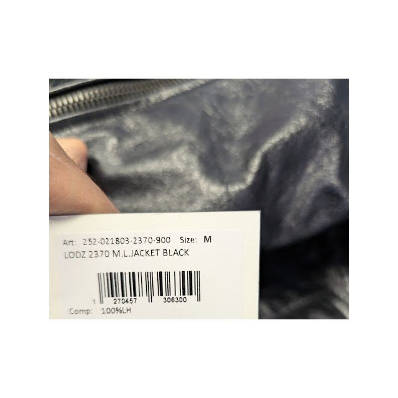 Dries Van Noten o1rshd1 Vintage Lodz Leather Biker Jacket in Black Size US M / EU 48-50 / 2 - 23 Thumbnail