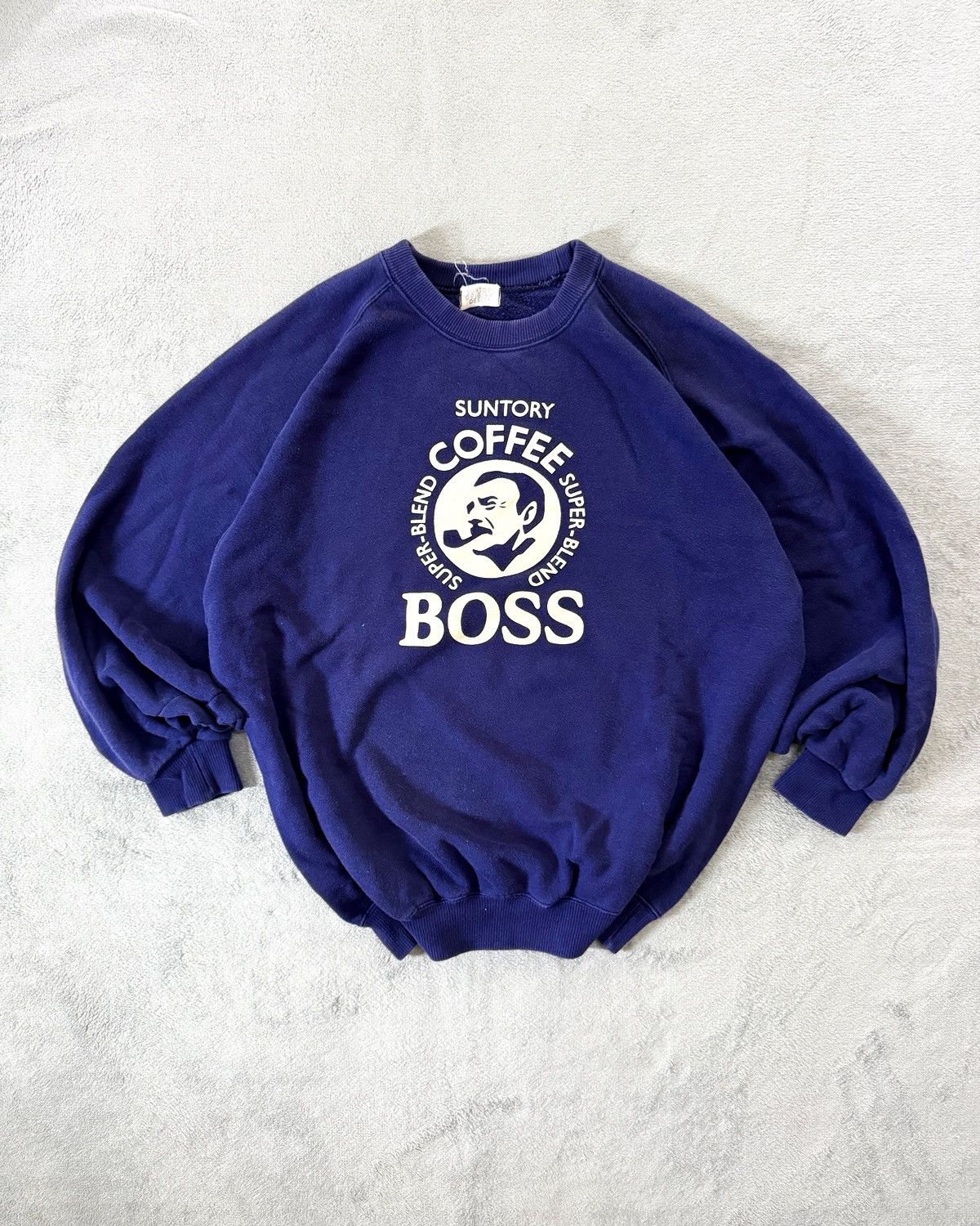 Other Vintage Suntory Coffee Boss Crewneck Size US L / EU 52-54 / 3 - 1 Thumbnail