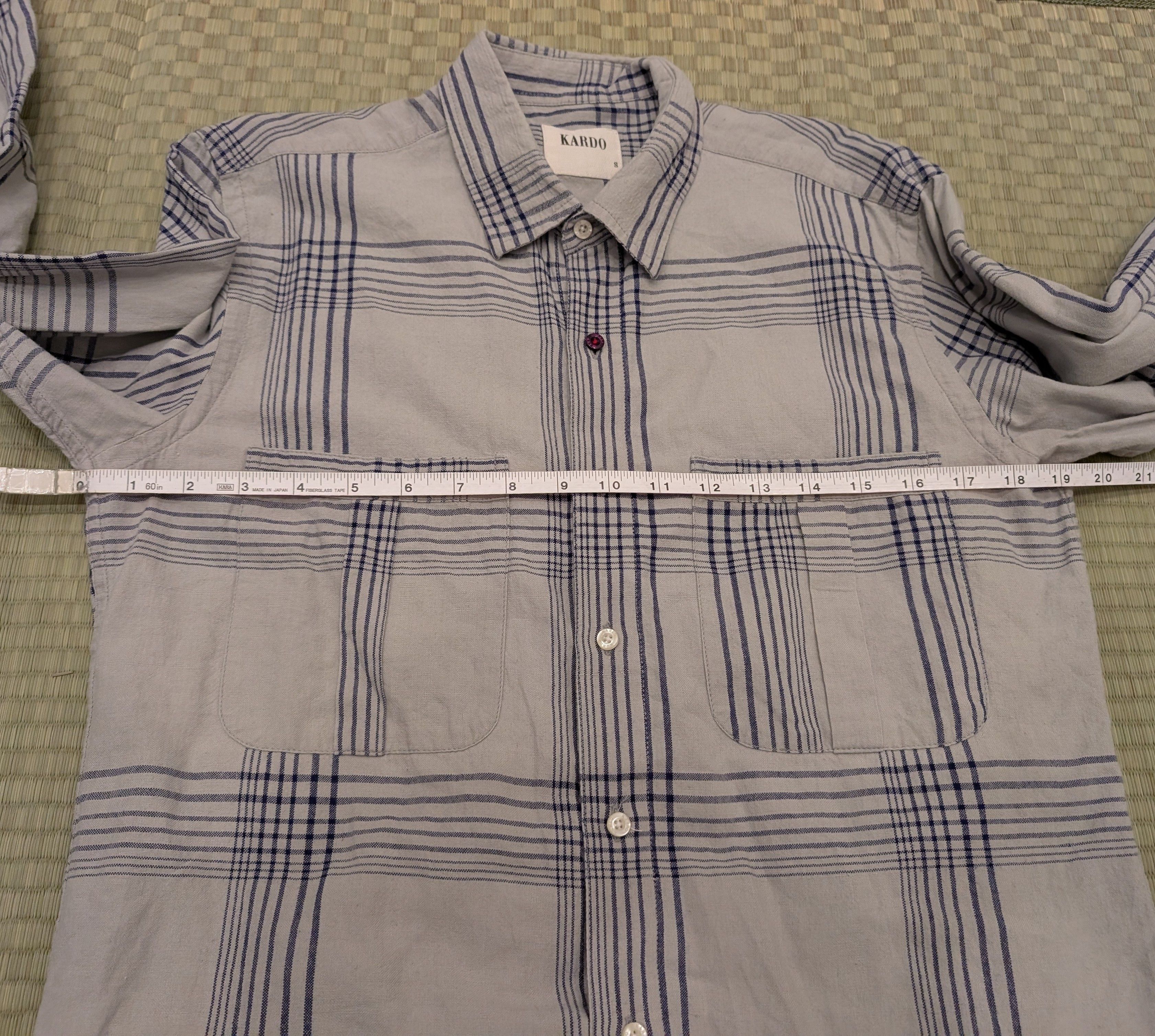 Kardo Kardo Plaid Button Up Shirt Men's Size Small Size US S / EU 44-46 / 1 - 7 Thumbnail