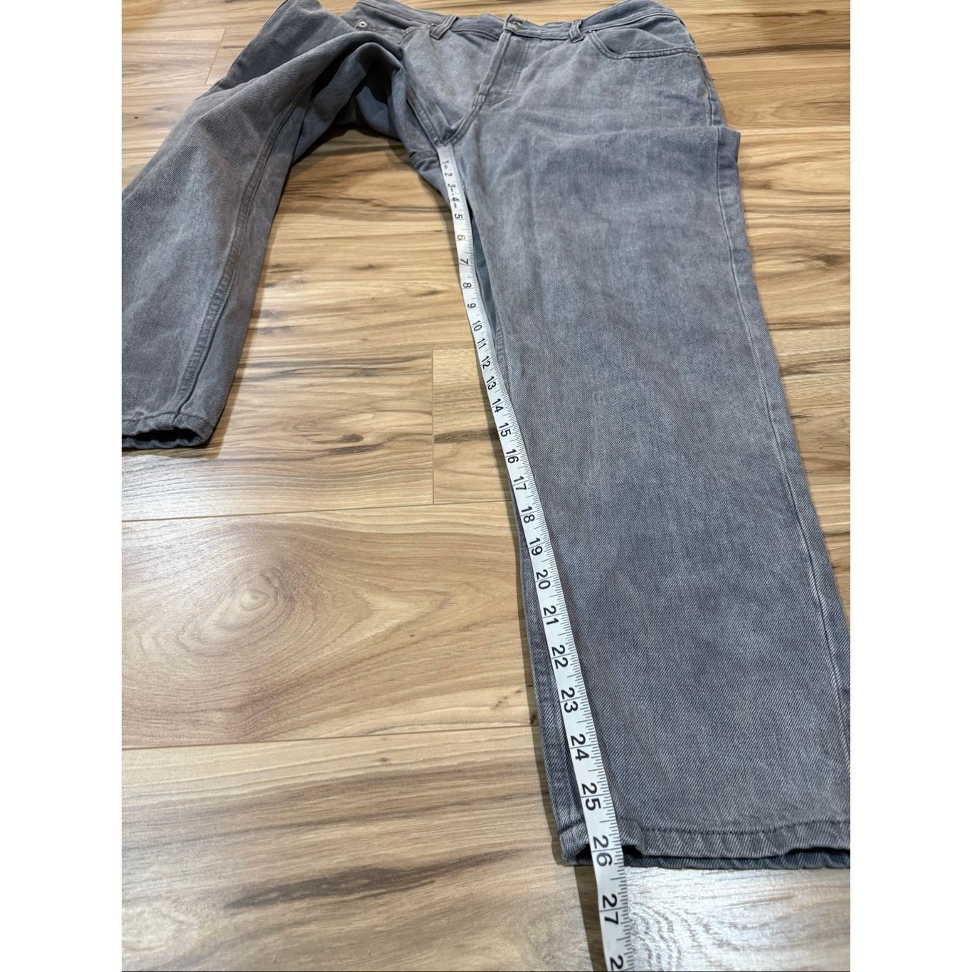 Everlane Everlane cropped grey the 90’s cheeky jeans size 31 Size 31" - 9 Thumbnail