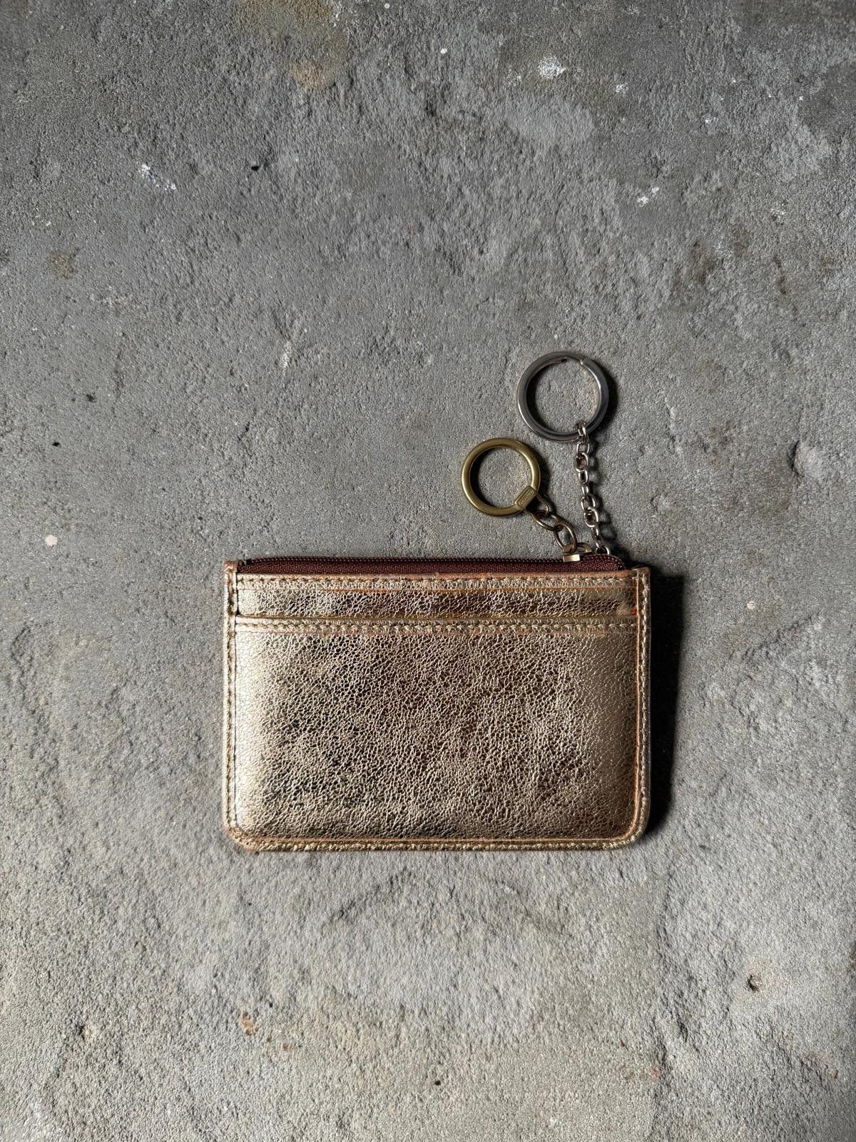Coach Coach Poppy Coin Purse Gold Size ONE SIZE - 4 Thumbnail