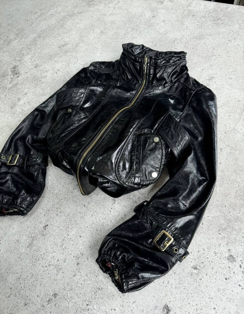 Japanese Brand Vintage Japanese Patent Real Leather Junya Watanabe Style Size US S / EU 44-46 / 1 - 3 Thumbnail