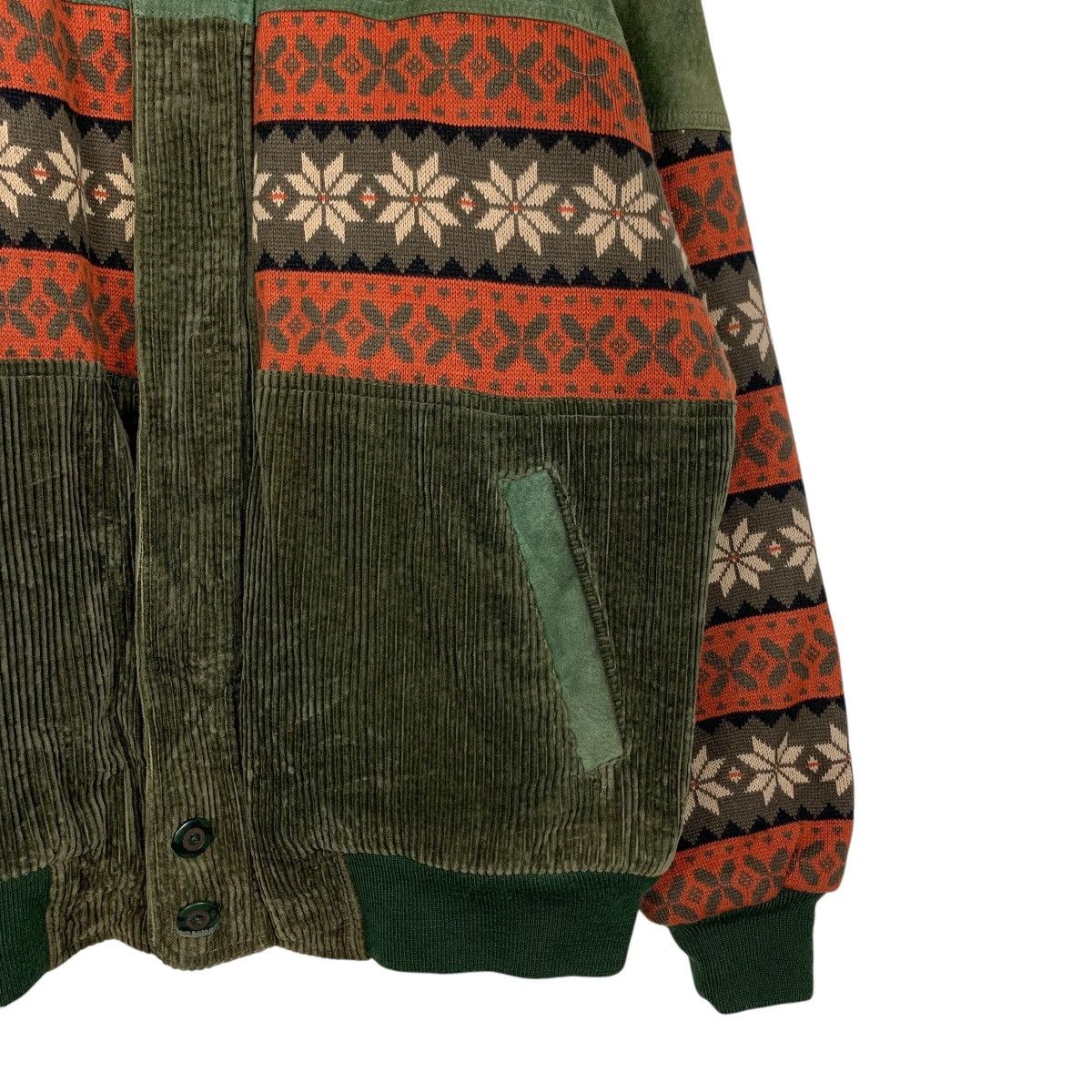Vintage 90’s DARJE Native Design Hybrid Pig Skin Jacket #2857-C129 Size US L / EU 52-54 / 3 - 6 Thumbnail