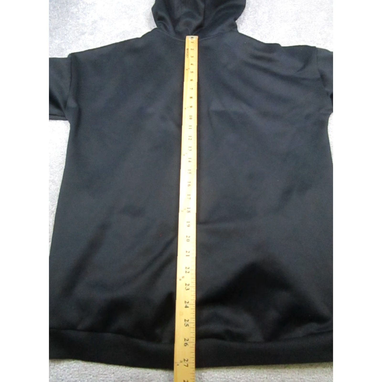 Adidas Adidas Hoodie Mens Large Black Running Pullover Size US L / EU 52-54 / 3 - 7 Thumbnail