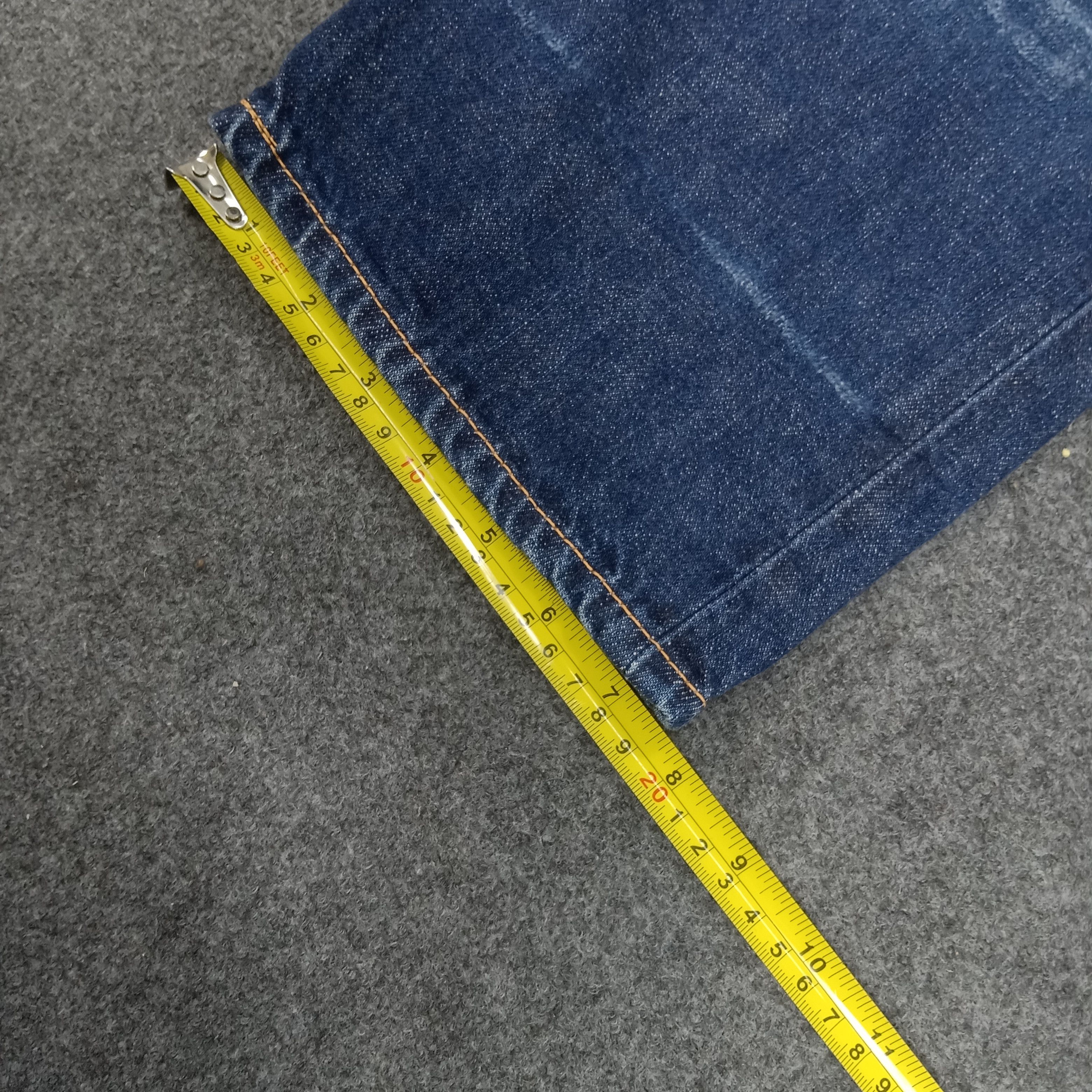 Evisu × Vintage Evis Japanese Brand Daicock Custom Art Denim Jeans Size US 28 / EU 44 - 16 Thumbnail