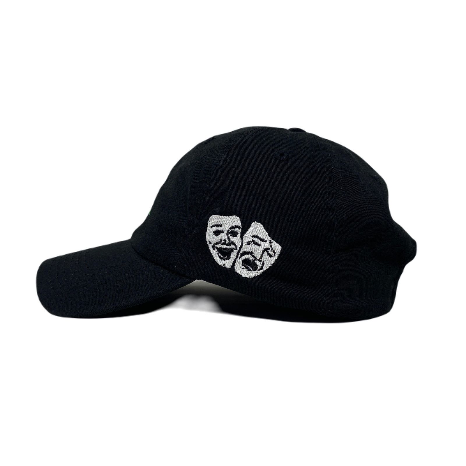 Other Los Angeles LA Laugh Now Cry Later WHT Masks Slouch Dad Hat Size ONE SIZE - 6 Thumbnail