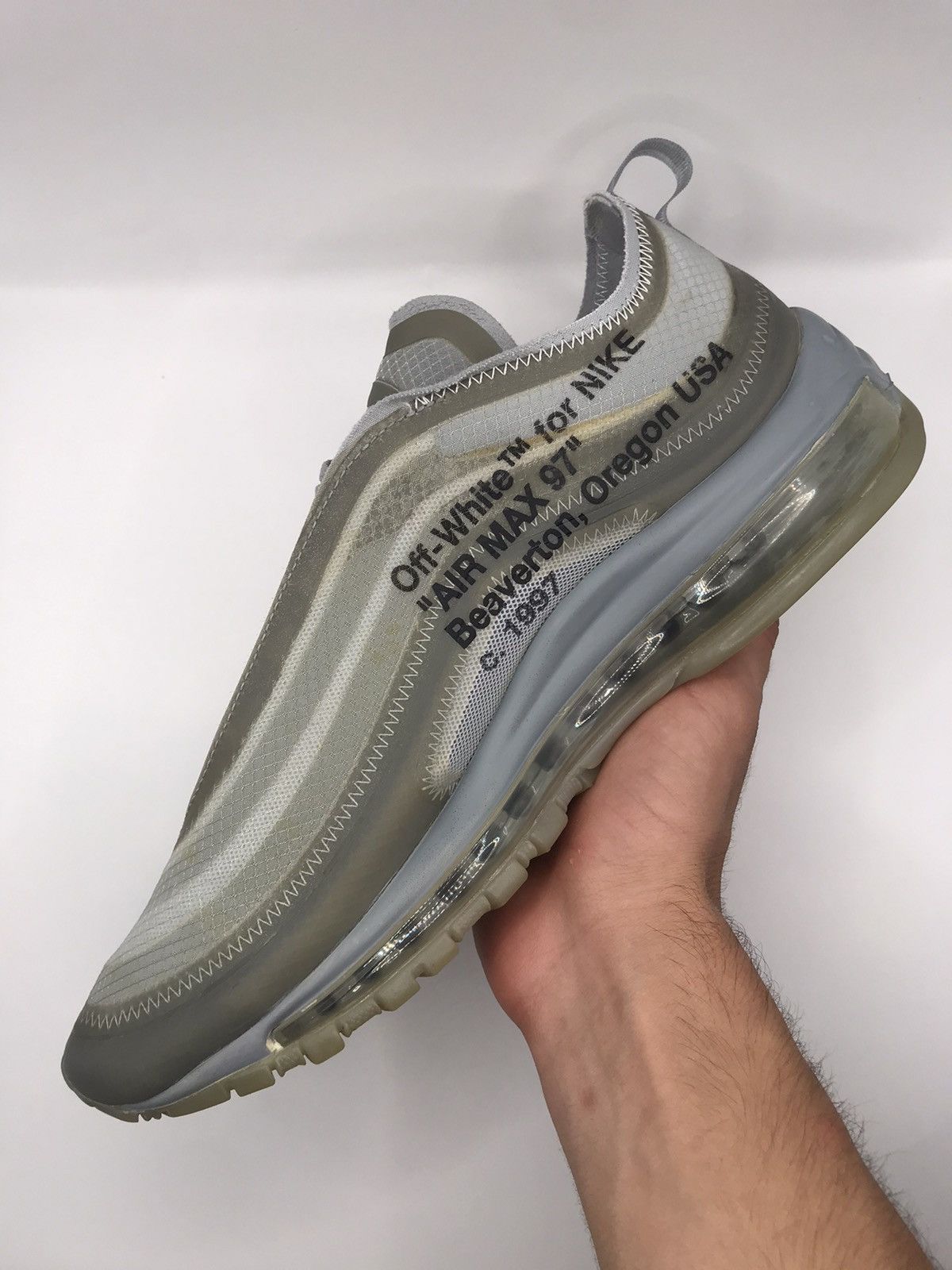 Nike × Off-White Nike Air Max 97 x Off-White Menta Size US 10 / EU 43 - 3 Thumbnail