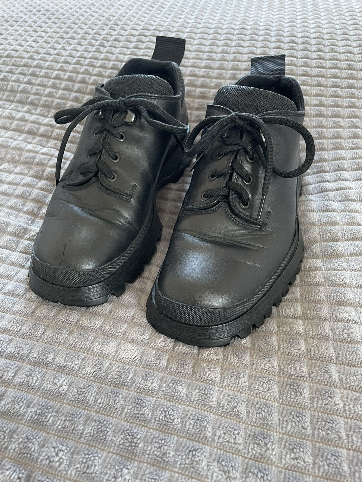 Prada Prada Vintage Linea Rossa Brixxen Low Boots Size 5,5UK Size US 6.5 / EU 39-40 - 3 Thumbnail