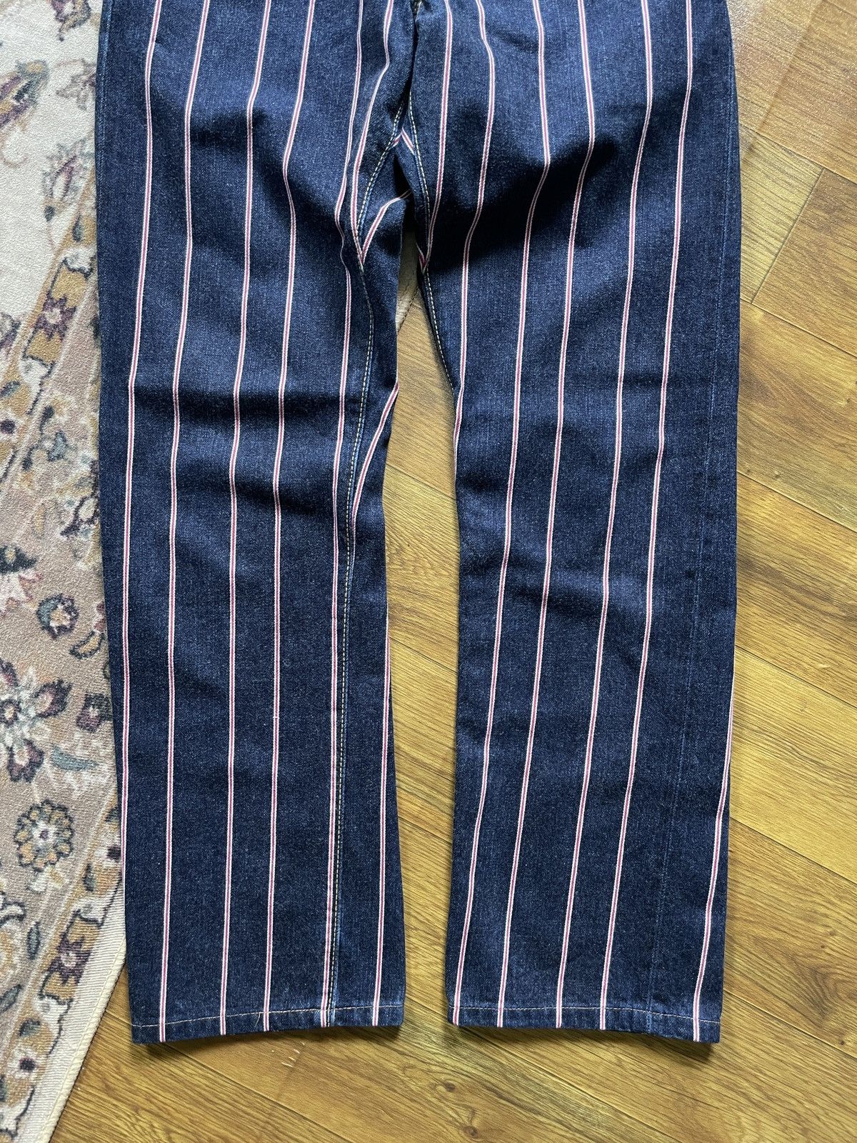Edwin × Kapital × Vintage Vintage 90s Edwin Japan 16oz Denim Red Selvedge Size US 30 / EU 46 - 4 Thumbnail