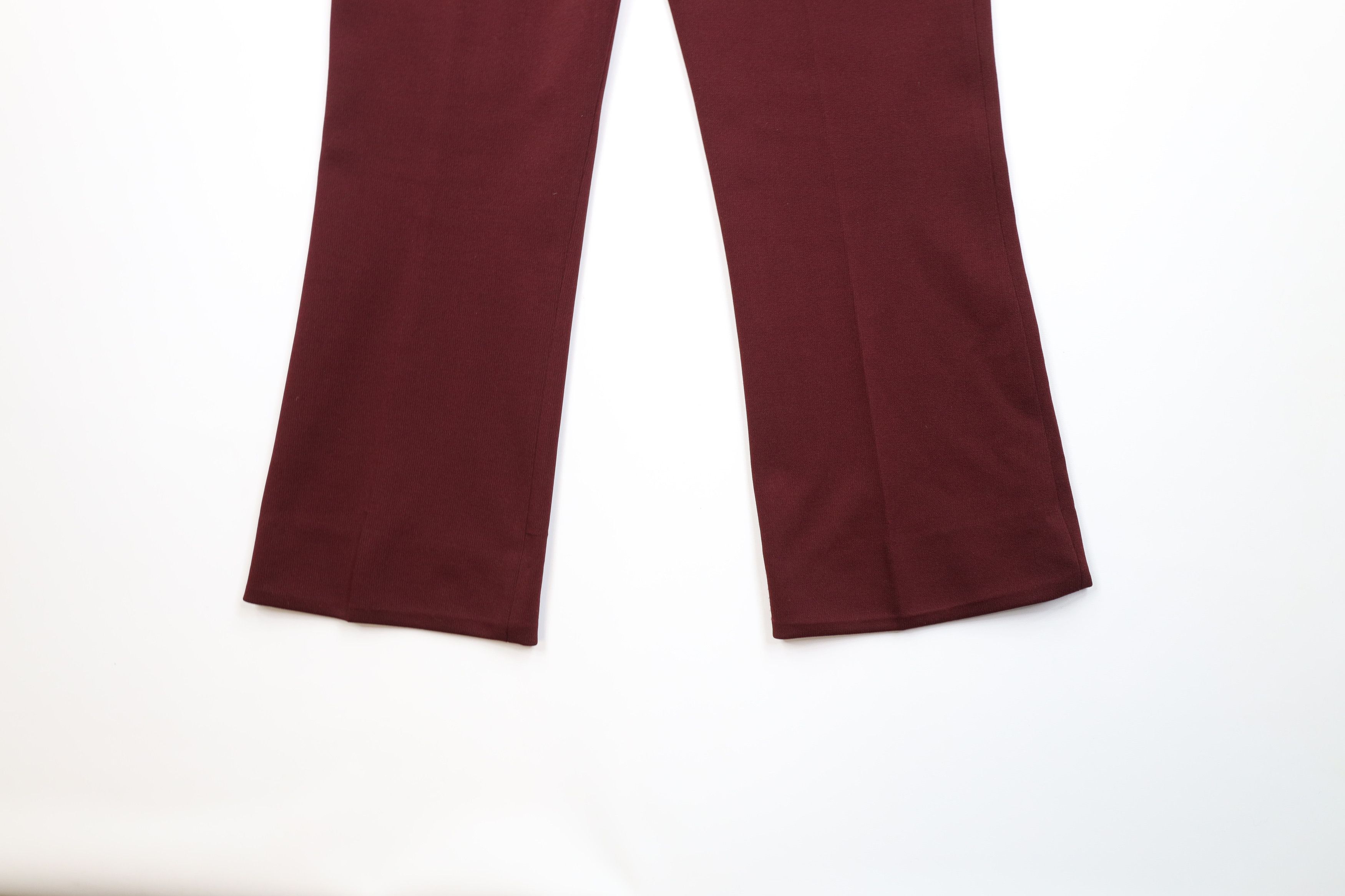 Vintage Vintage 70s Streetwear Knit Wide Leg Chino Pants Red USA Size US 36 / EU 52 - 14 Thumbnail