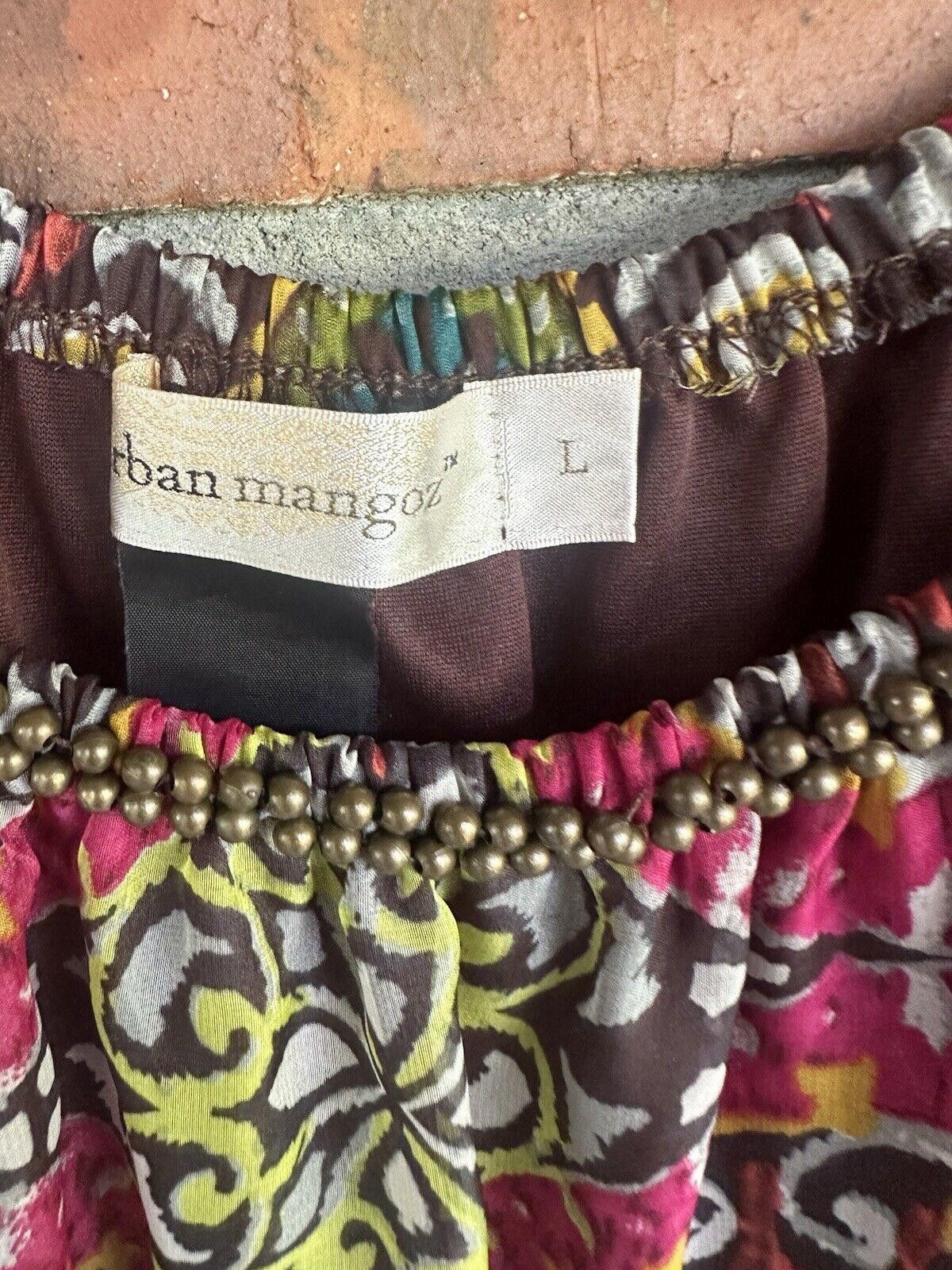 Designer Urban Mangoz Tunic Dress Size Large Boho Size L / US 10 / IT 46 - 3 Thumbnail