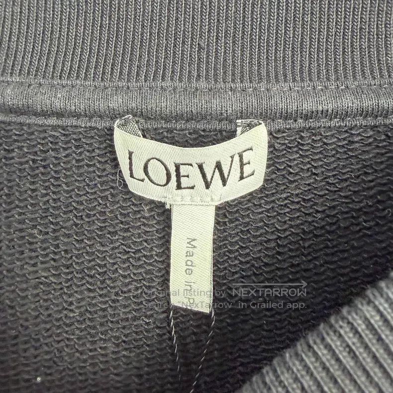 Loewe Loewe Embroidered Logo Sweatshirt Size M / US 6-8 / IT 42-44 - 2 Thumbnail