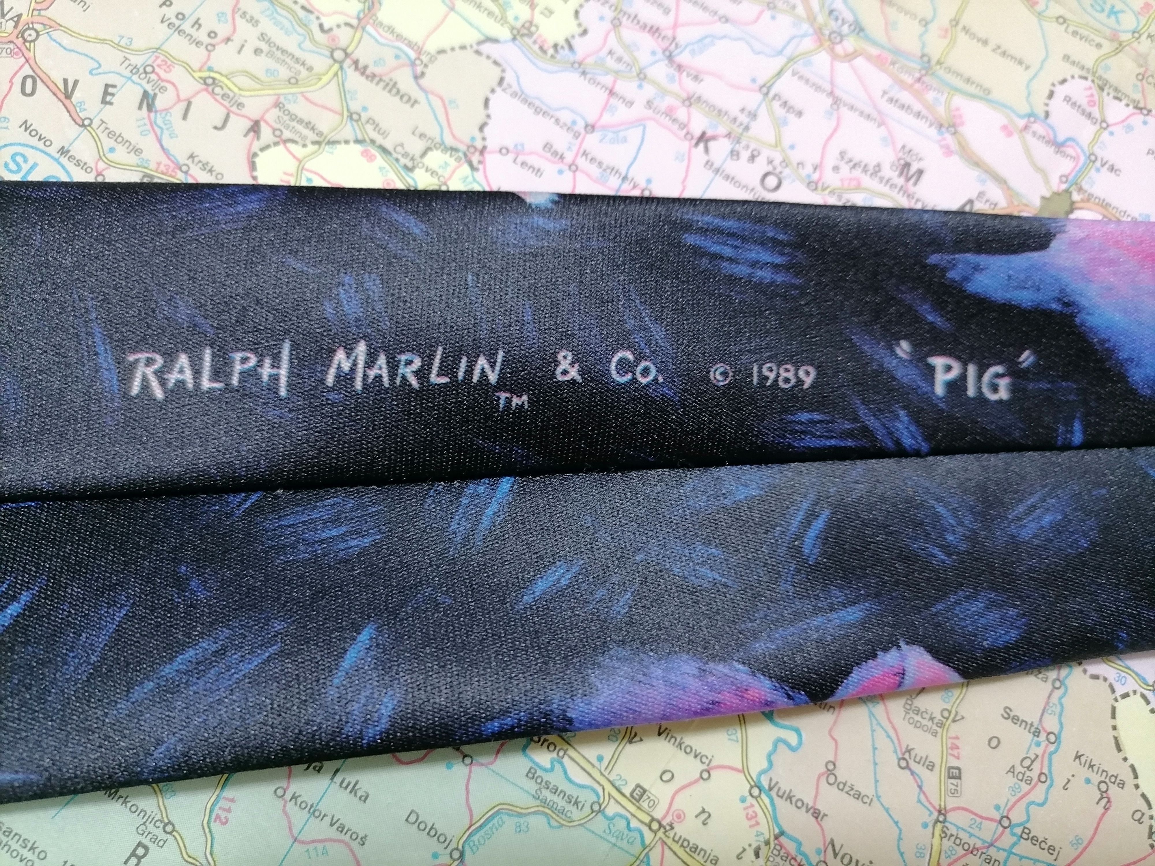 Ralph Marlin Ralph Marlin Nechtie Pig , like new Size ONE SIZE - 4 Thumbnail