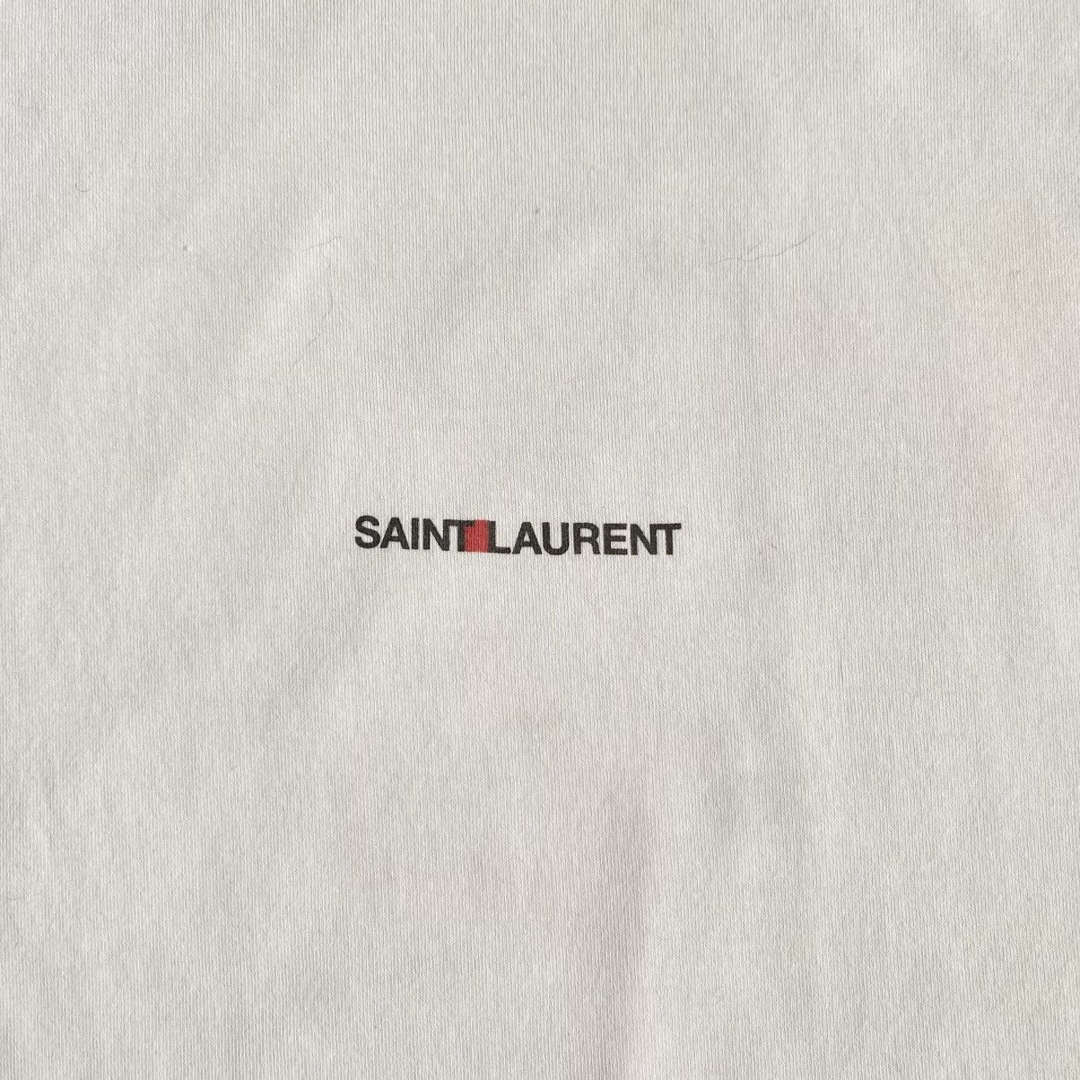 Saint Laurent Paris SLP Logo T Shirt Size US S / EU 44-46 / 1 - 4 Thumbnail