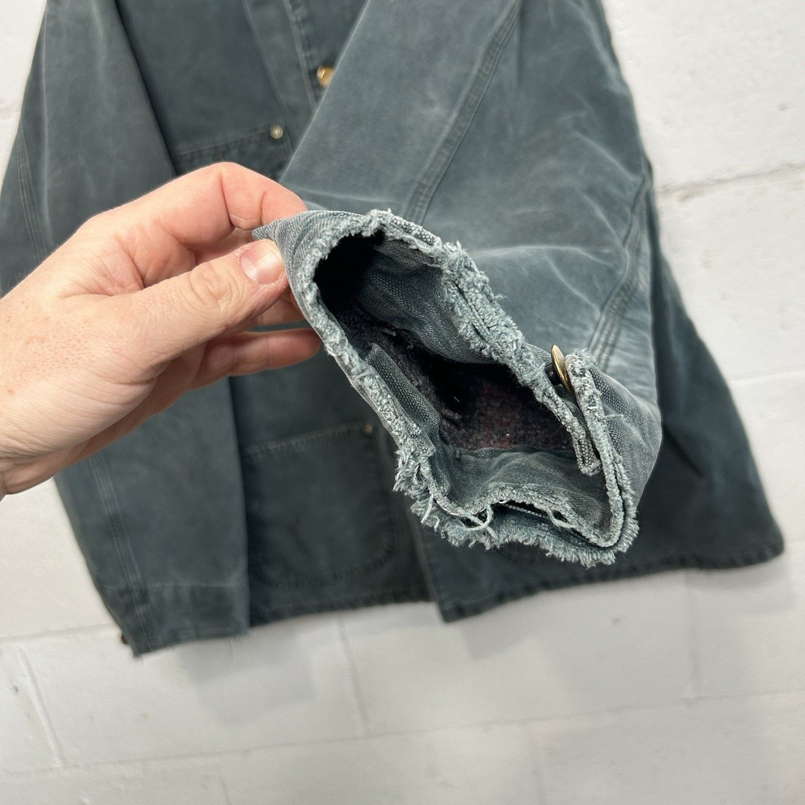 Carhartt Vintage Carhartt Blanket-Lined Chore Coat “Hunter Green” Size US XL / EU 56 / 4 - 10 Thumbnail