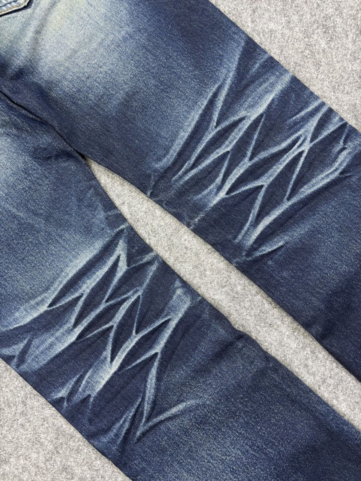 Designer Insane🔥DIVINER Slash Fades Patchwork Distressed Denim F720 Size US 30 / EU 46 - 18 Thumbnail