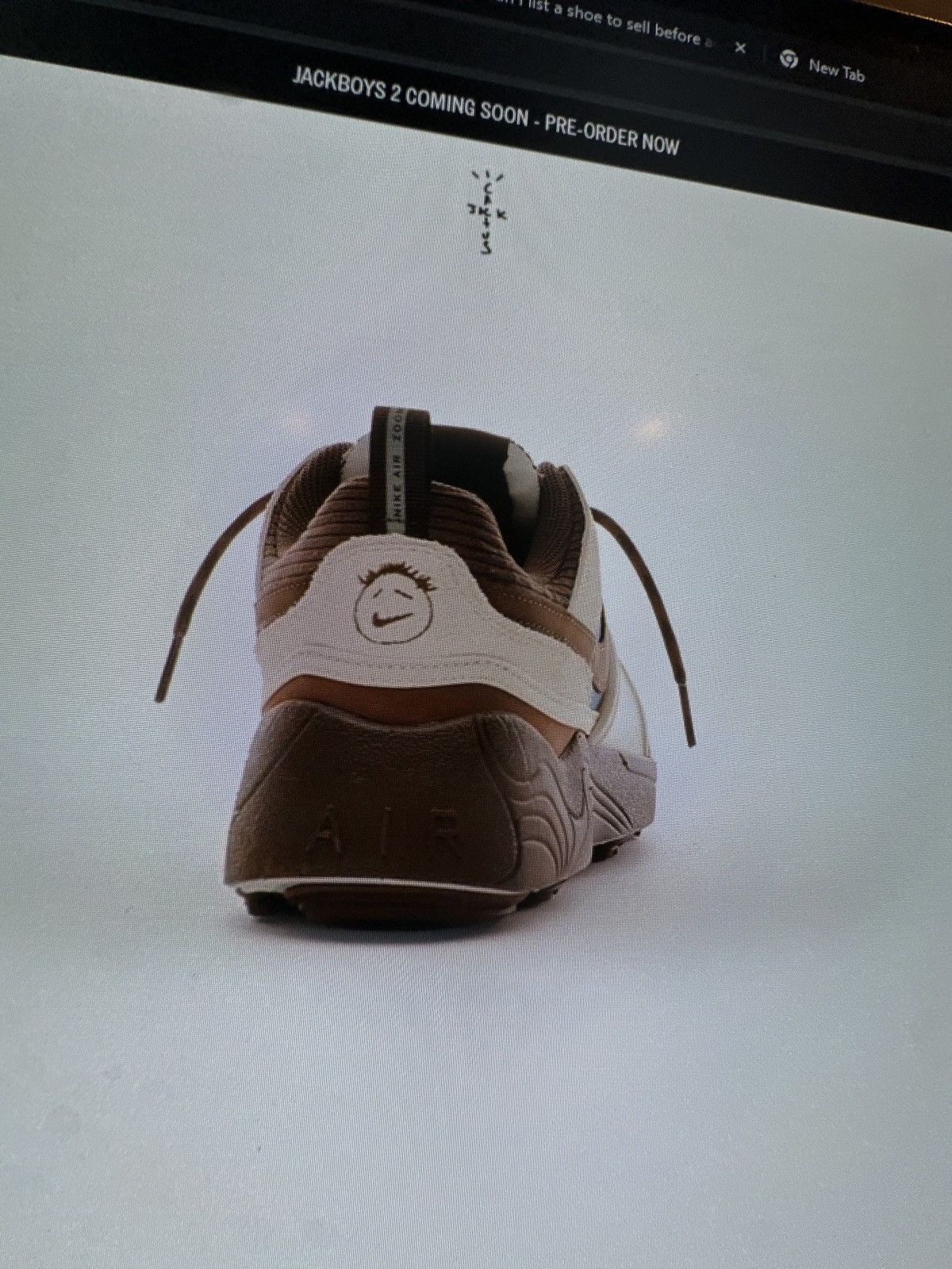 Nike × Travis Scott NIKE ZOOM FIELD JAXX - LECHE BLUE Size US 10.5 / EU 43-44 - 4 Thumbnail