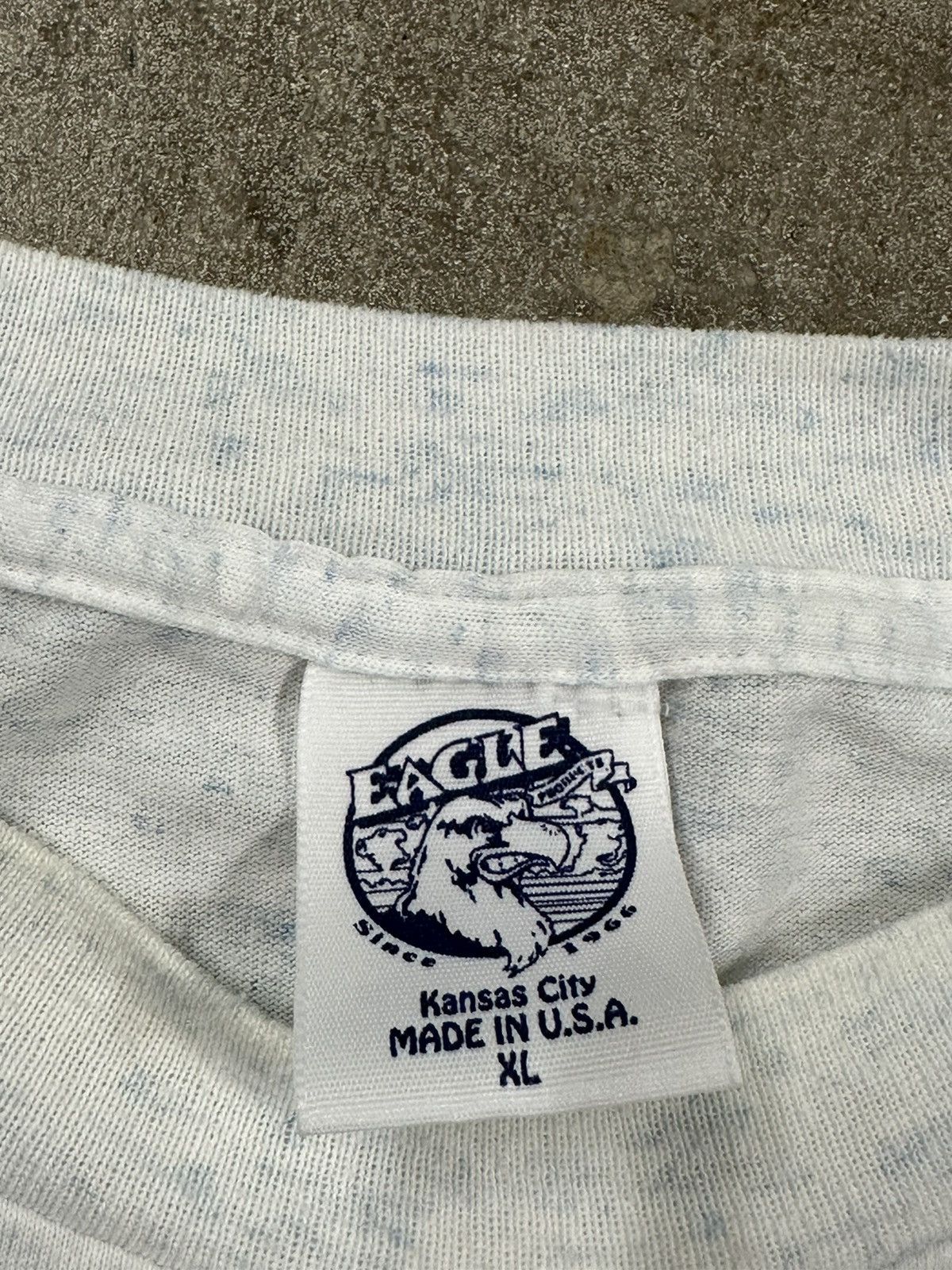 Vintage Vintage 90s Pacific Northwest Weather Map Cartoon T-Shirt Size US XL / EU 56 / 4 - 13 Thumbnail