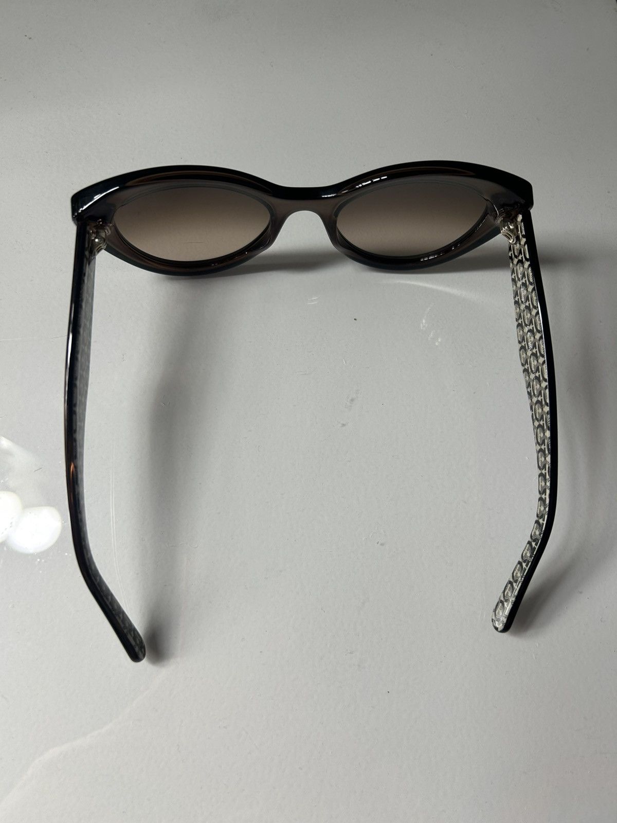 Salvatore Ferragamo Salvatore Ferragamo SF964S Cat Eye Crystal Brown Sunglasses Size ONE SIZE - 8 Thumbnail
