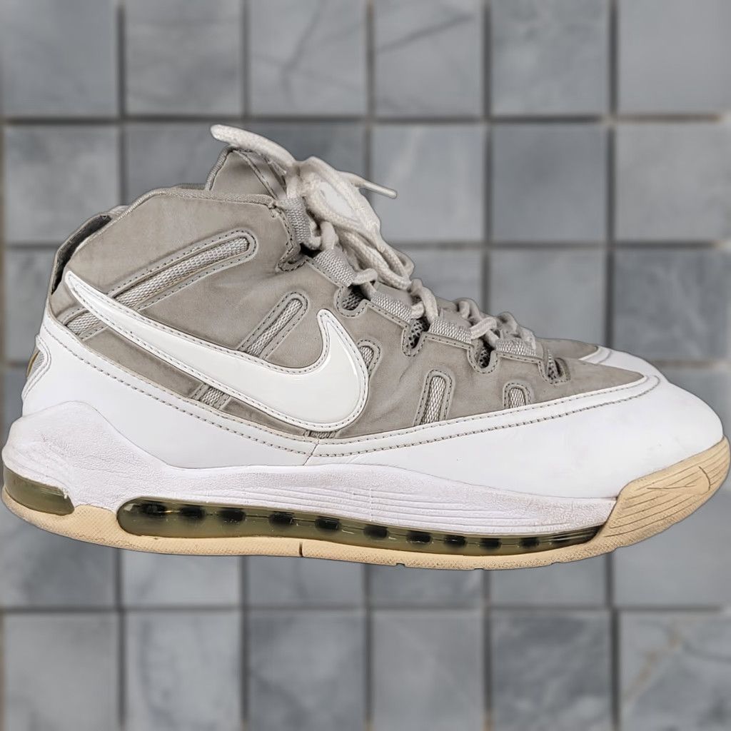Nike NIKE AIR MAX 2 UPTEMPO 94 HIGH TOP BASKETBALL SNEAKER Men Size 10.5 M White Nike Sneakers High Top Basketball Shoe 2008 Size US M / EU 48-50 / 2 - 1 Thumbnail