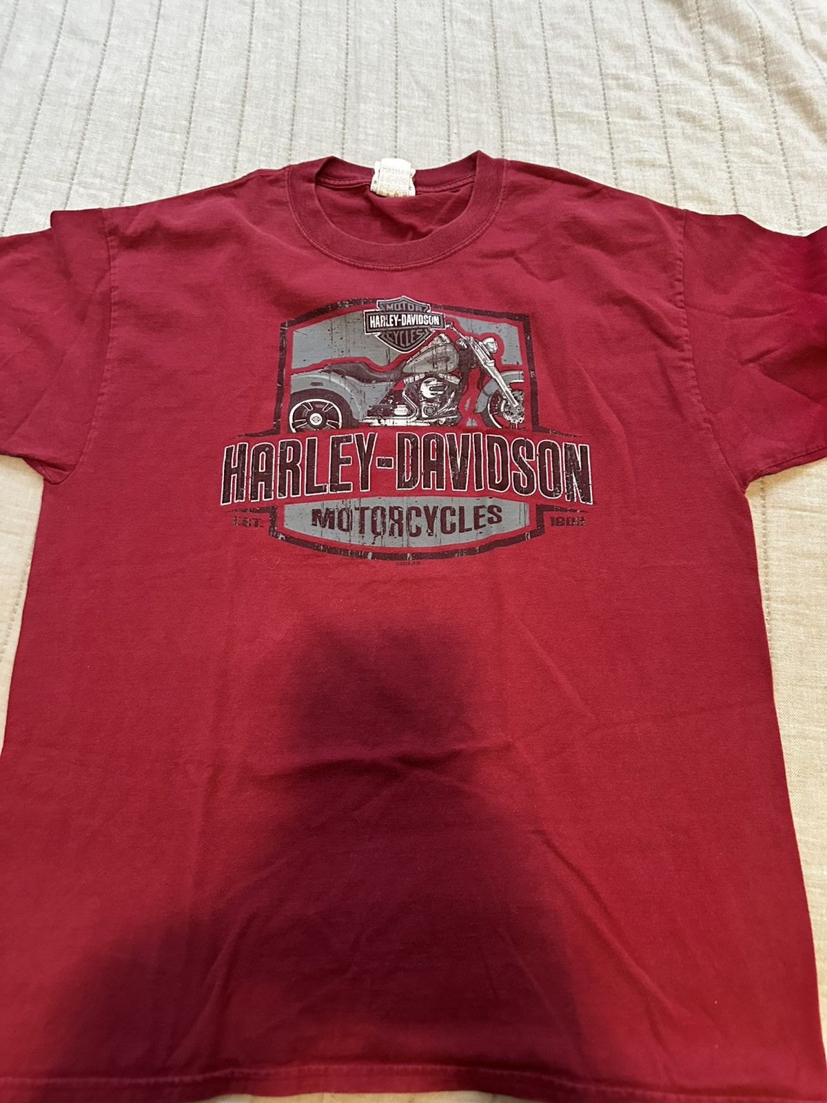 Harley Davidson Vintage Harley Davidson Tee Size Large Size US L / EU 52-54 / 3 - 1 Thumbnail