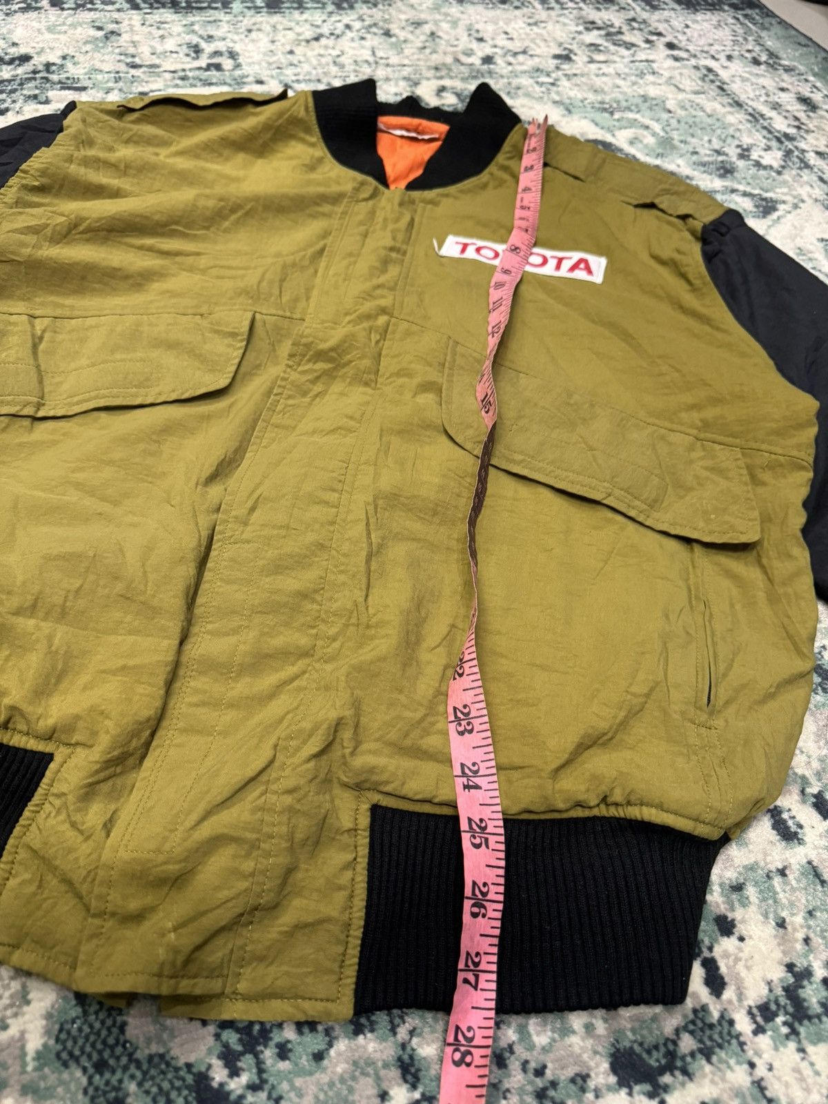 Japanese Brand VINTAGE TOYOTA RACING BOMBER JACKET Size US XL / EU 56 / 4 - 3 Thumbnail