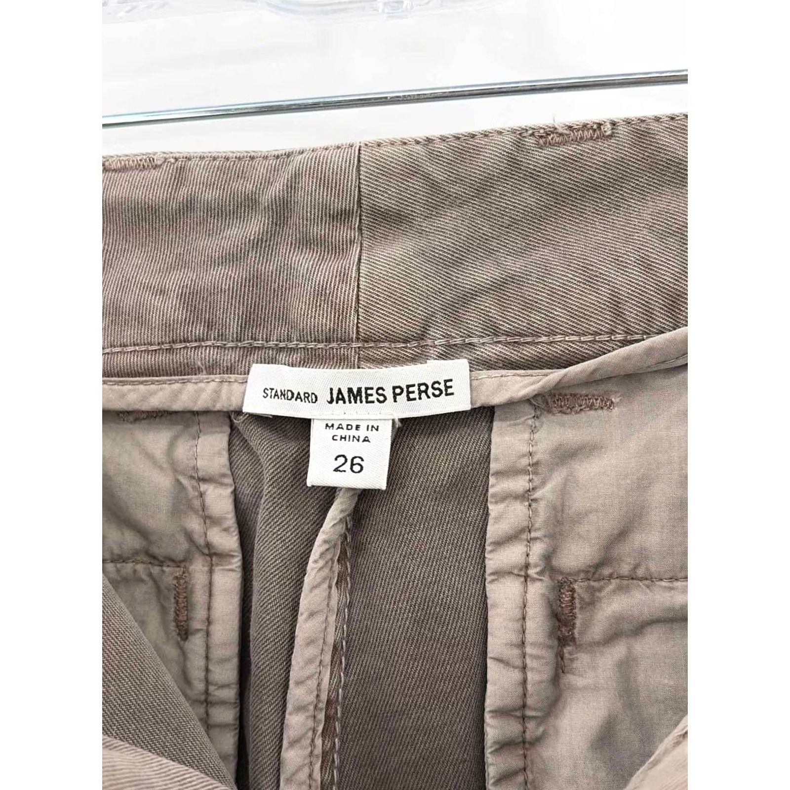 James Perse James Perse Casual Pants Grey 26 Regular Mens Size 26" / US 2 / IT 38 - 3 Thumbnail