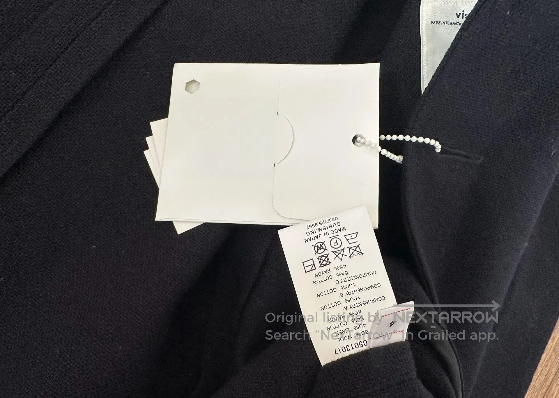 Visvim visvim 19ss verde blazer in navy. Size US M / EU 48-50 / 2 - 5 Thumbnail