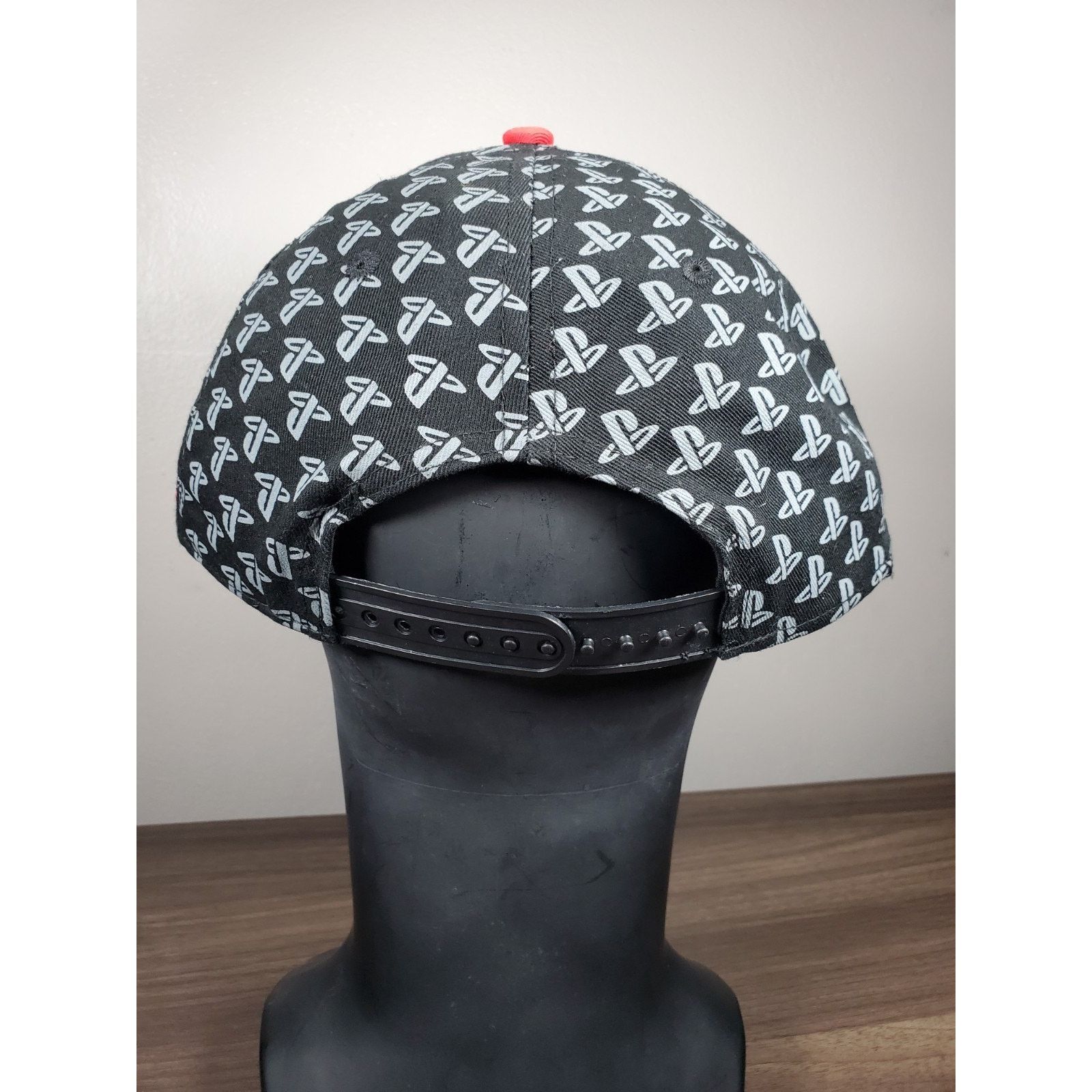 Playstation PlayStation Logo All Over Print Snapback Cap Think Geek Hat Size ONE SIZE - 6 Thumbnail