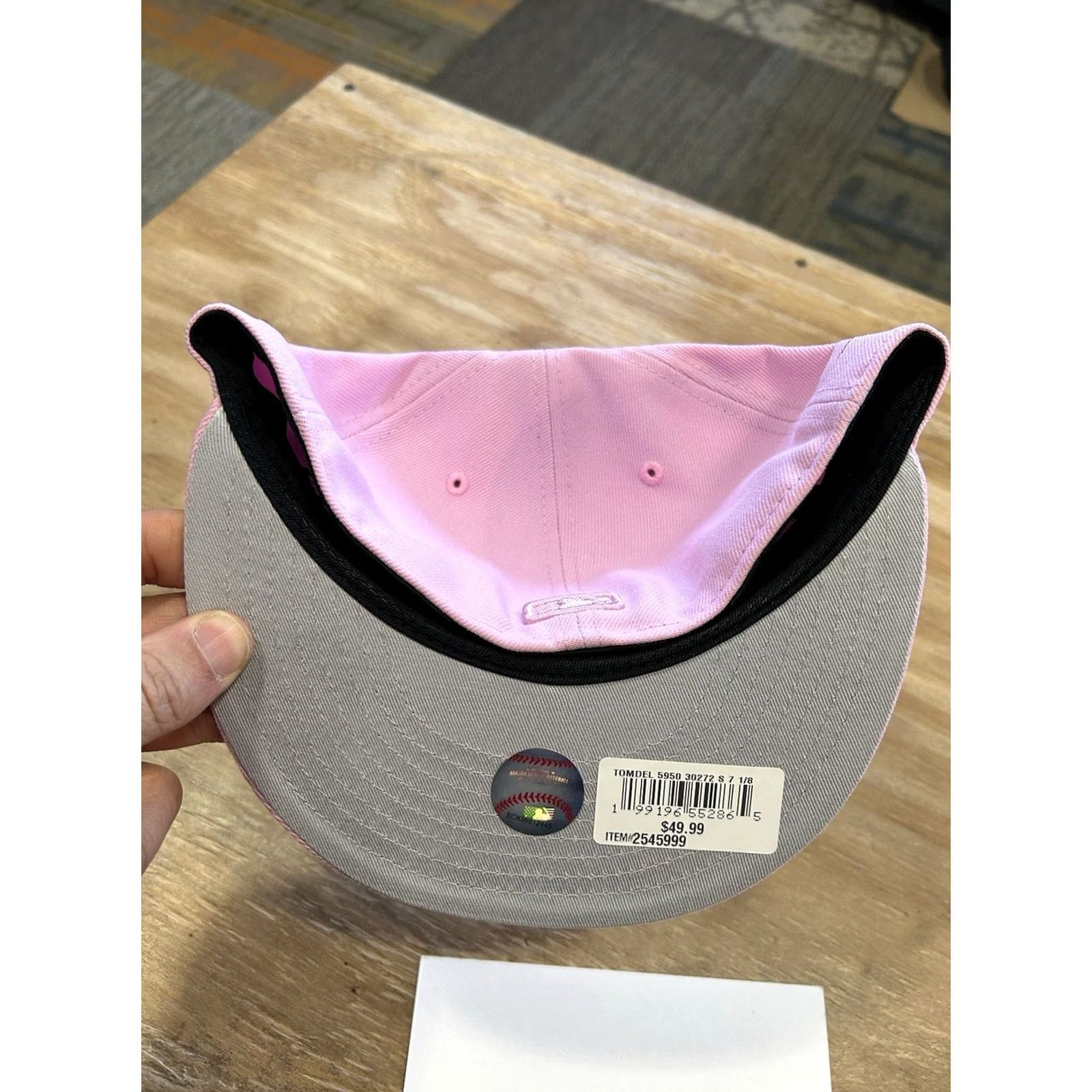New Era VINTAGE San Diego Padres To The Stars Hat Tom Delonge MLB Flat Brim Sz 7 1/8 SOLD OUT Size ONE SIZE - 6 Thumbnail