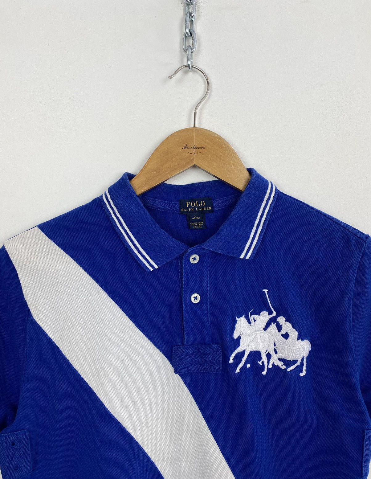 Polo Ralph Lauren Polo Ralph Lauren #2 Short Sleeve Polo Shirt Boys Size Large Size US XS / EU 42 / 0 - 2 Thumbnail