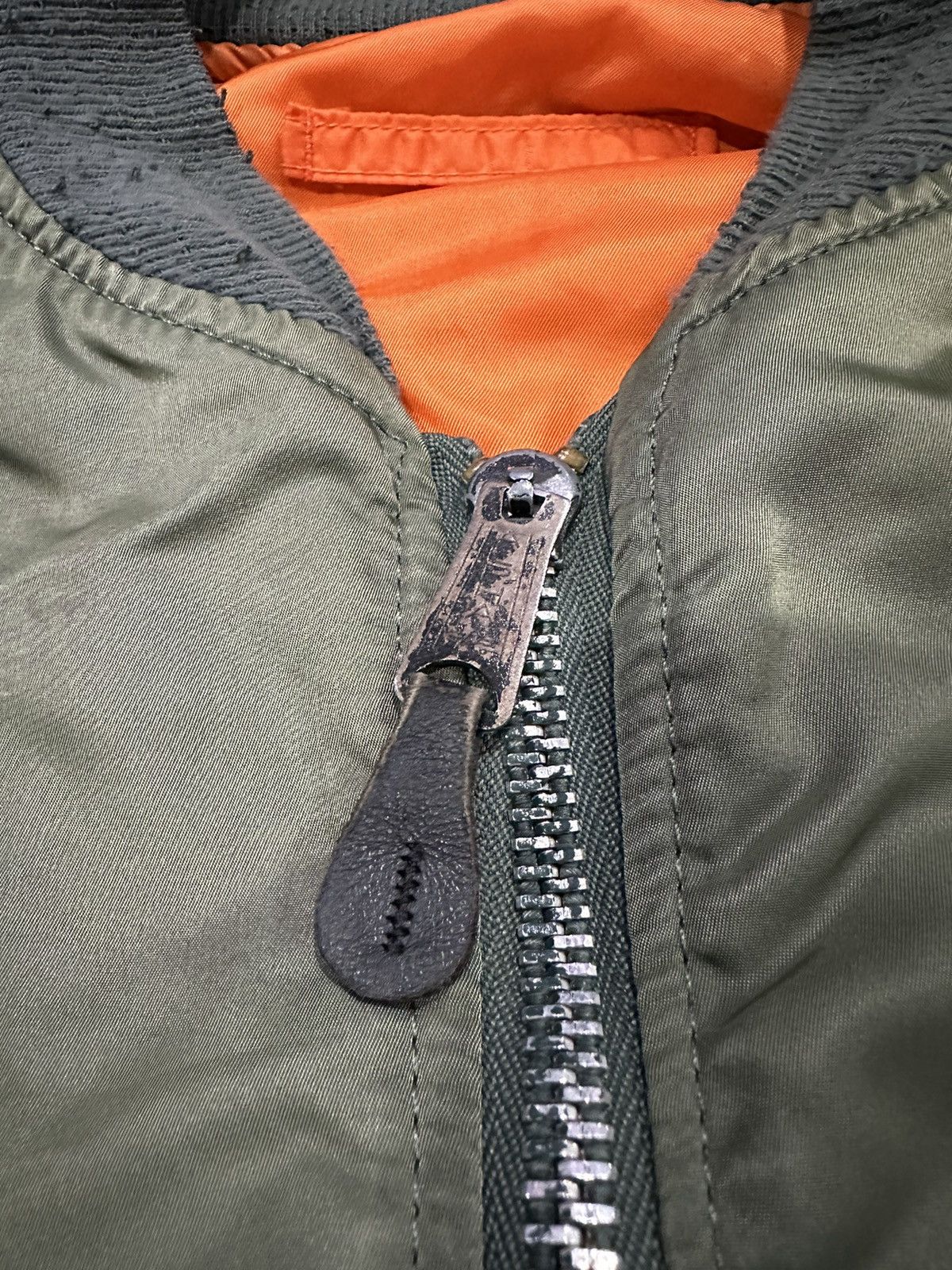 Alpha Industries Vintage ALPHA INDUSTRIES Reversible Bomber Jacket Size US L / EU 52-54 / 3 - 7 Thumbnail