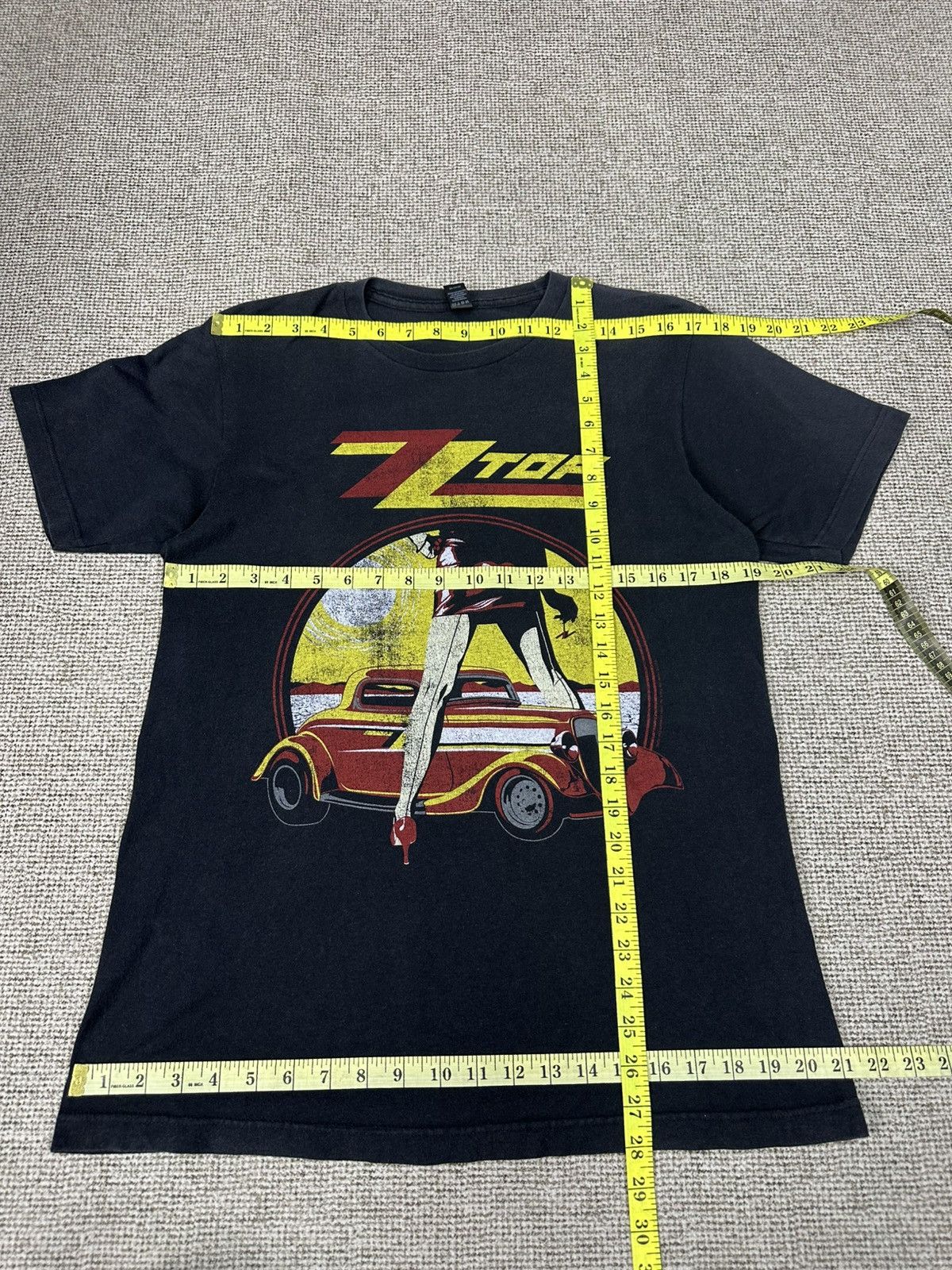 Band Tees ZZ Top Rock Band Tshirt A1019 Size US M / EU 48-50 / 2 - 4 Thumbnail