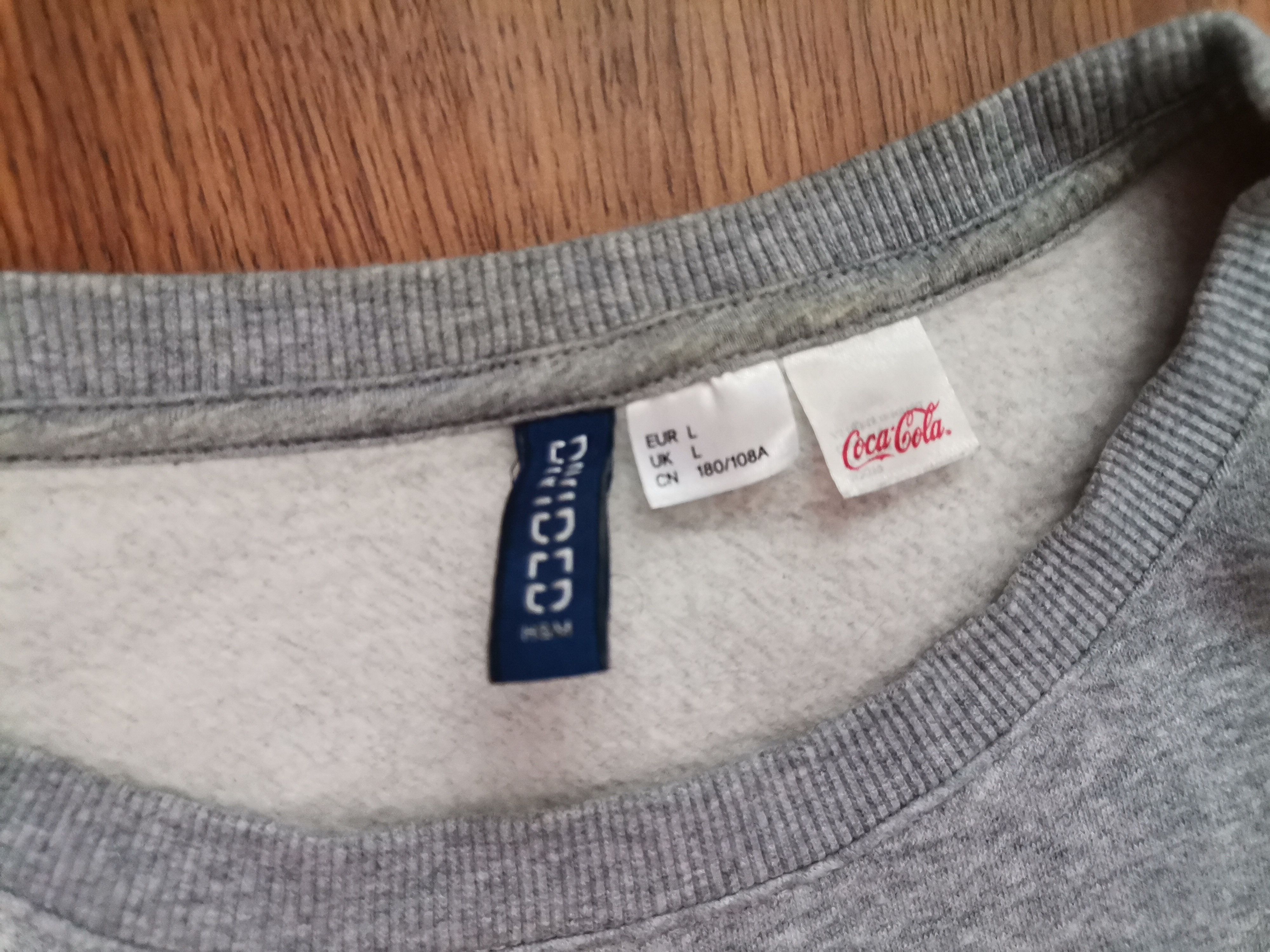 Coca Cola × H&M H&M x Coca-Cola 2019 Sweatshirt Size US L / EU 52-54 / 3 - 3 Thumbnail